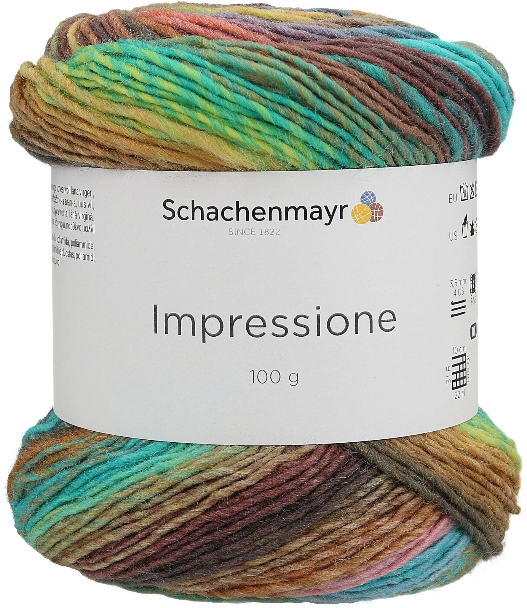 Schachenmayr Impressione, 100g Sunrise color