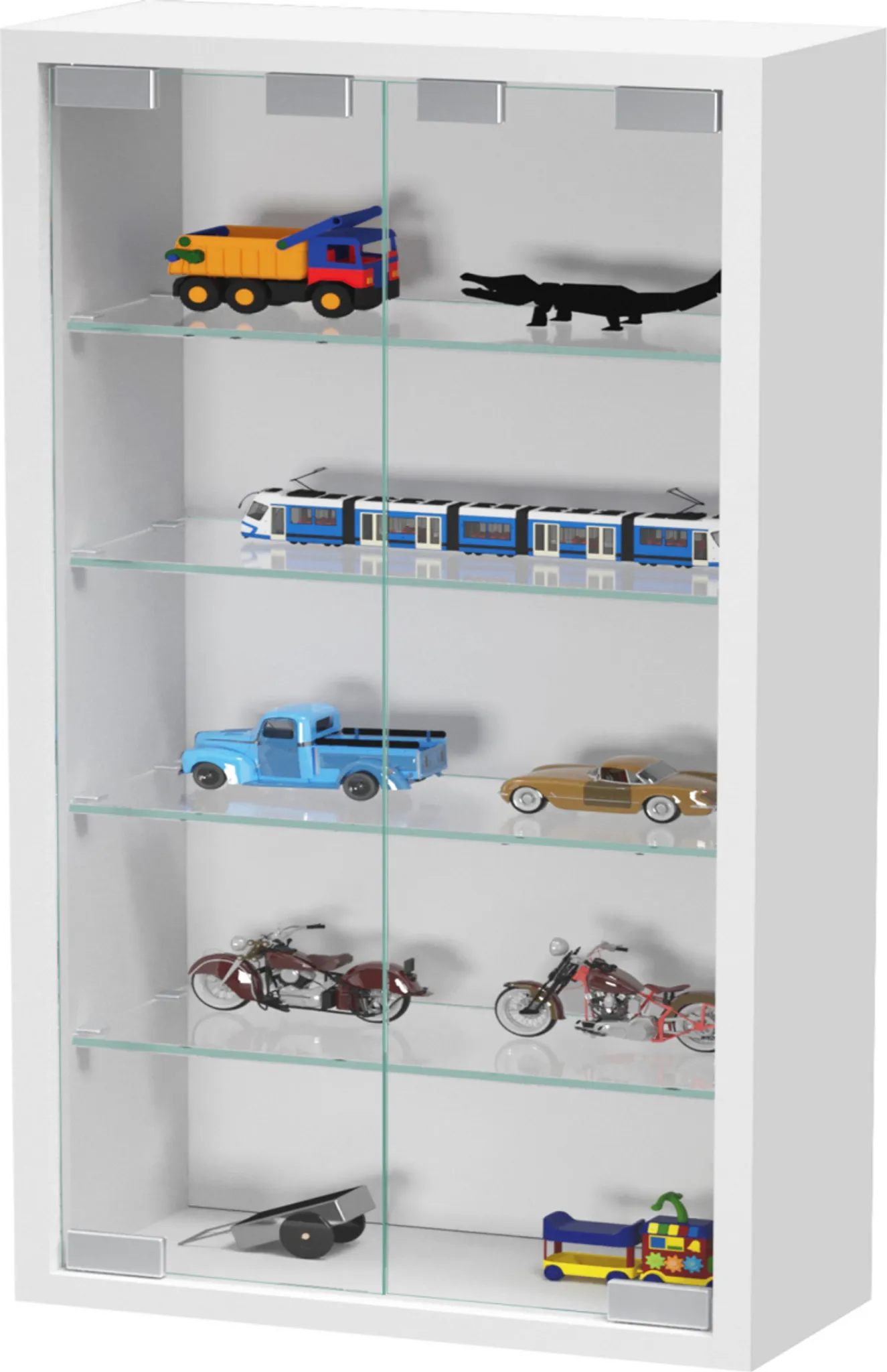 VDD Vitrine stehend hängend Wandvitrine