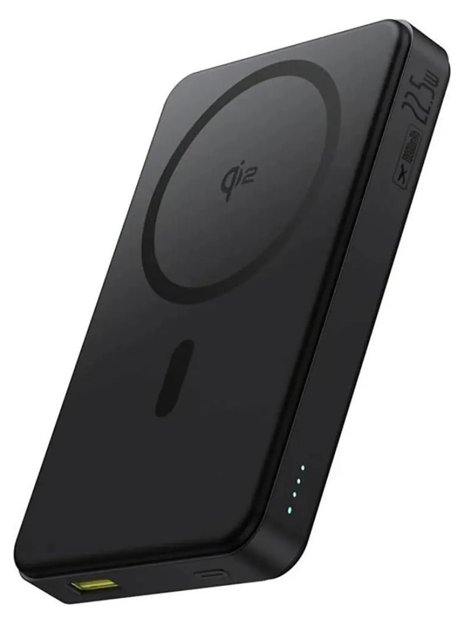 Power Bank Magnetico 10000mAh 20W Grigio – Batteria Portatile Con Ricarica Wireless 15W E USB-C, Ricarica 2 Dispositivi Contemporaneamente