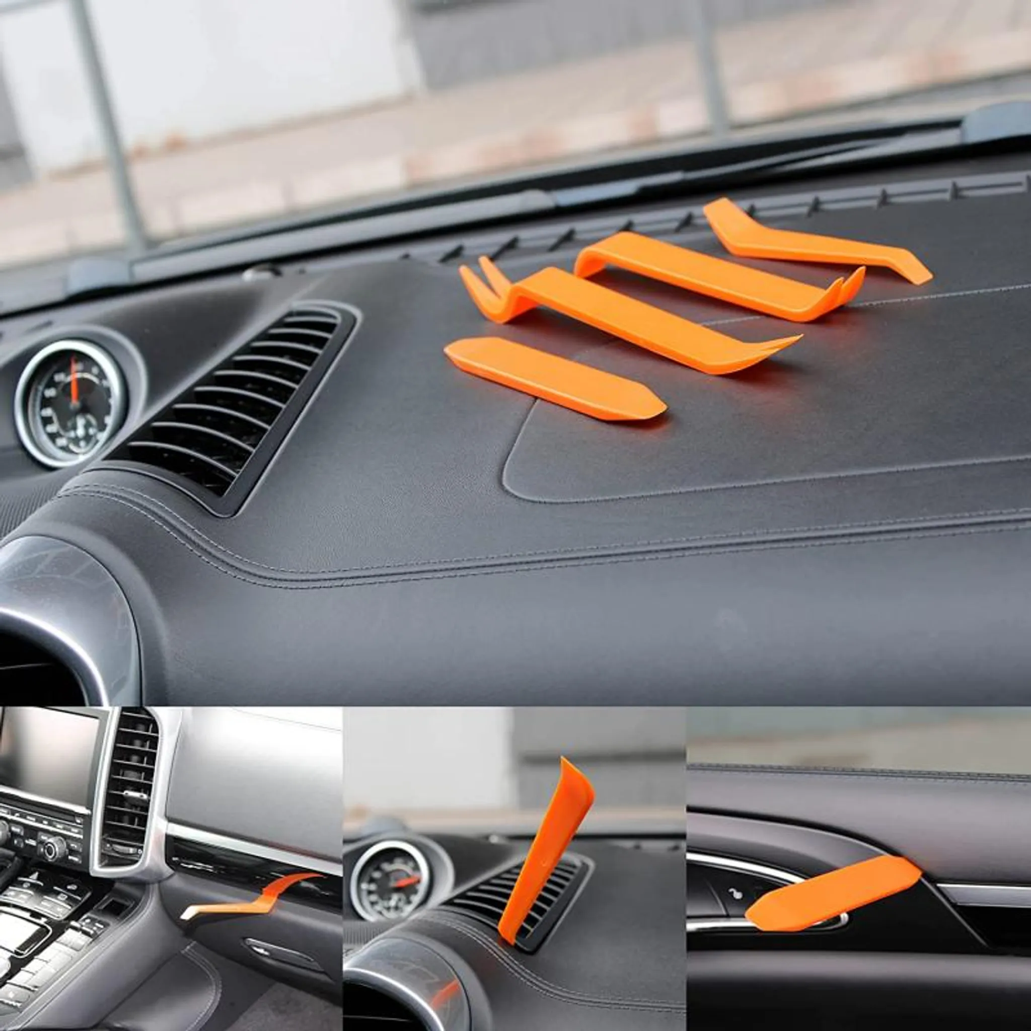 Auto Innenraum Verkleidung Werkzeug Montagehebel KFZ Cliplöser Demontage Set