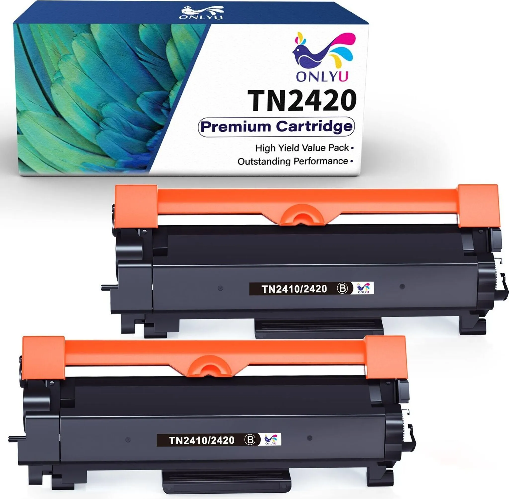 Cartouche de Toner Tambour STAROVER DR2400 TN2420 Compatible pour Brother DR24