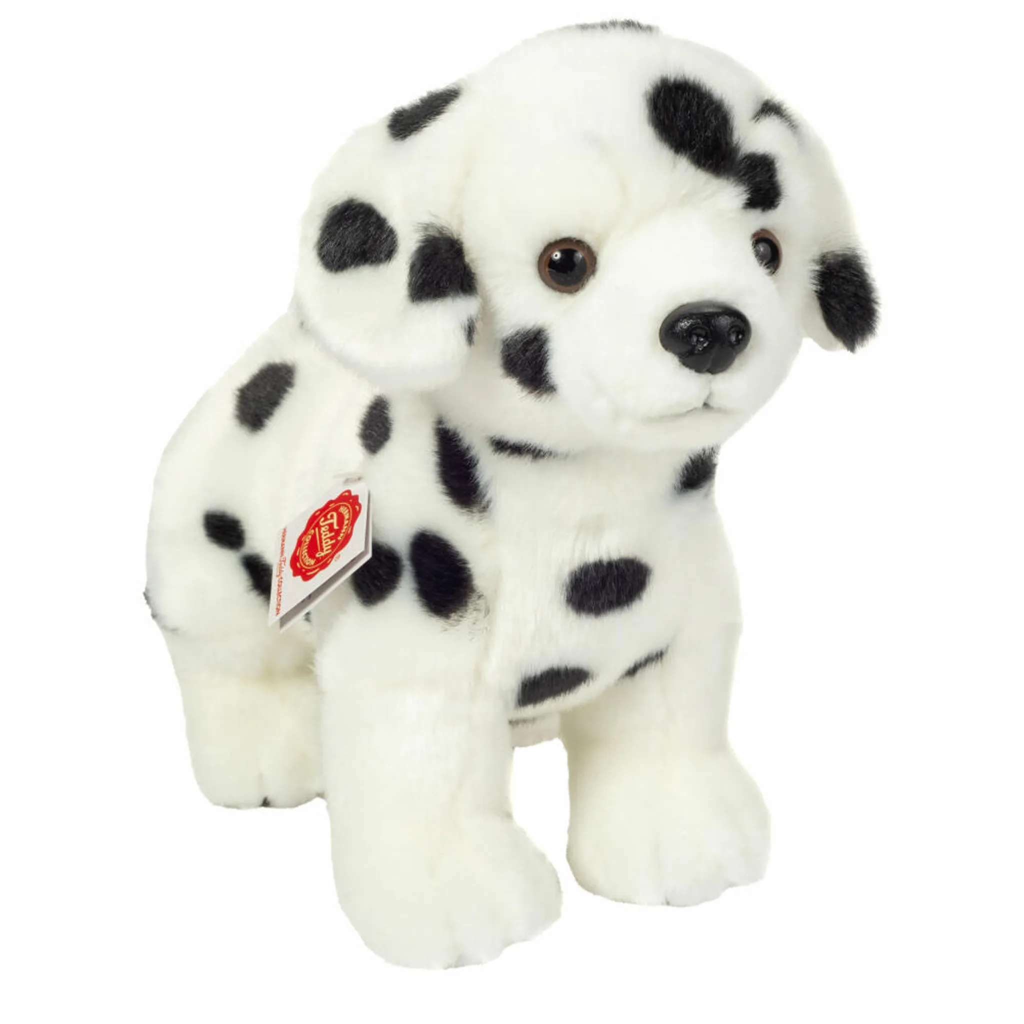 Teddy Hermann Dalmatien debout, peluche, animal en peluche,