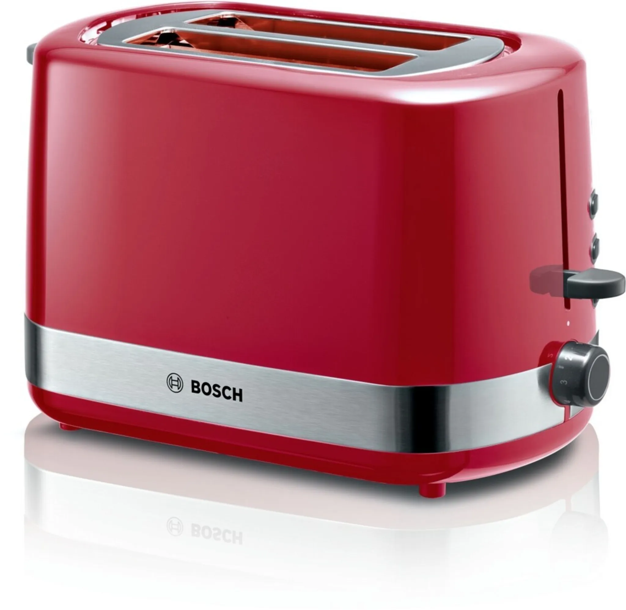 Moulinex Subito LT340D Toaster 2 Slots 850W Red