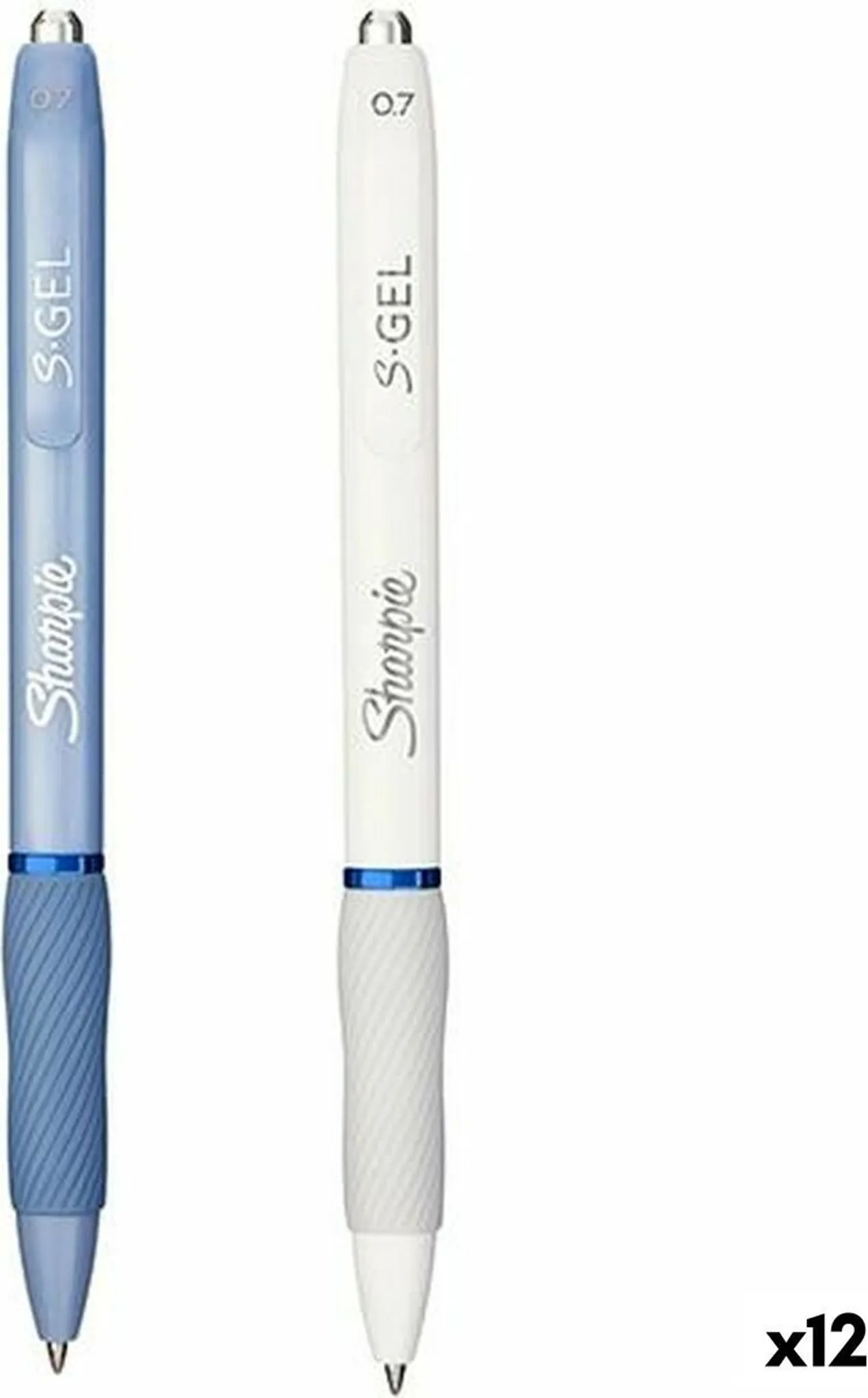 Sharpie S-Gel Retrattile 0,7 Mm, Confezione Da 12 Penne Gel Blu - Foto 12