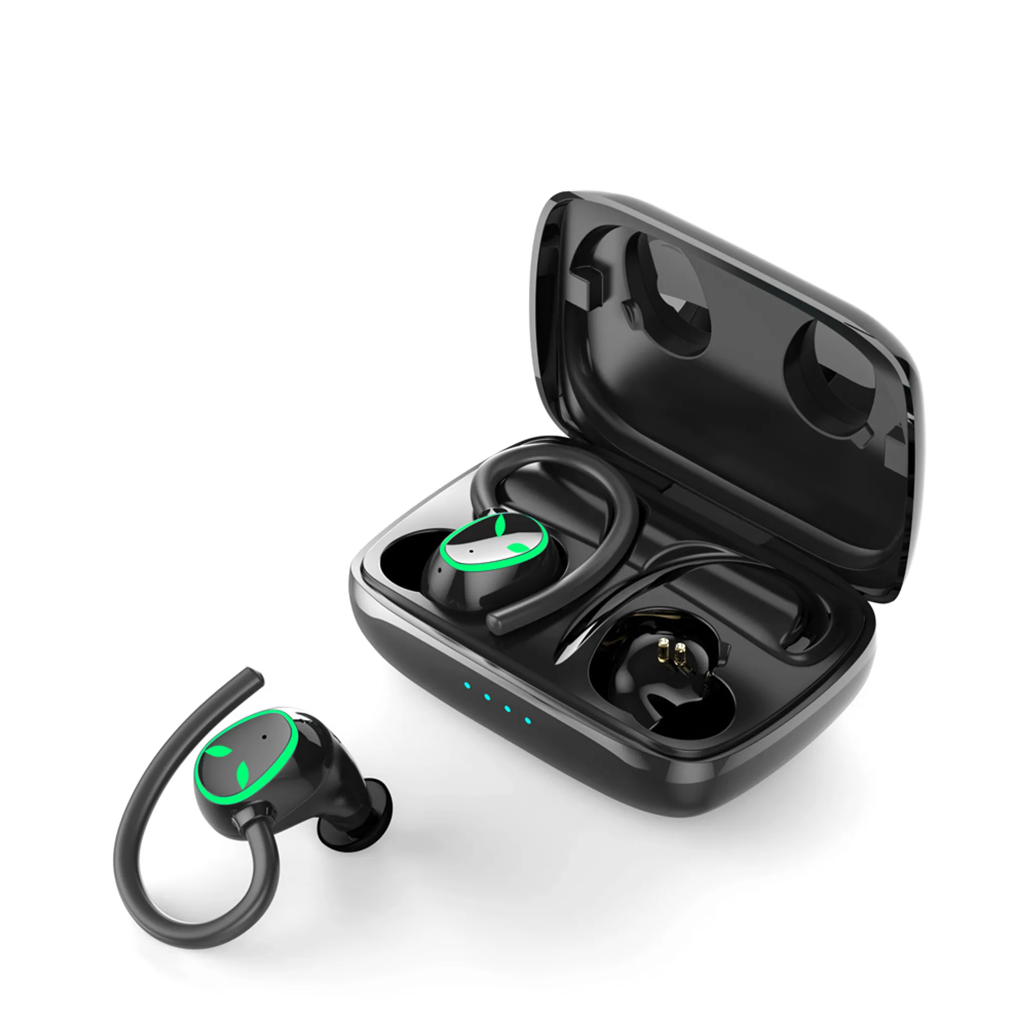 Knochenleitungskopfhörer Bluetooth 5.0 Ohrhörer Open Ear IPX5 Wasserdicht