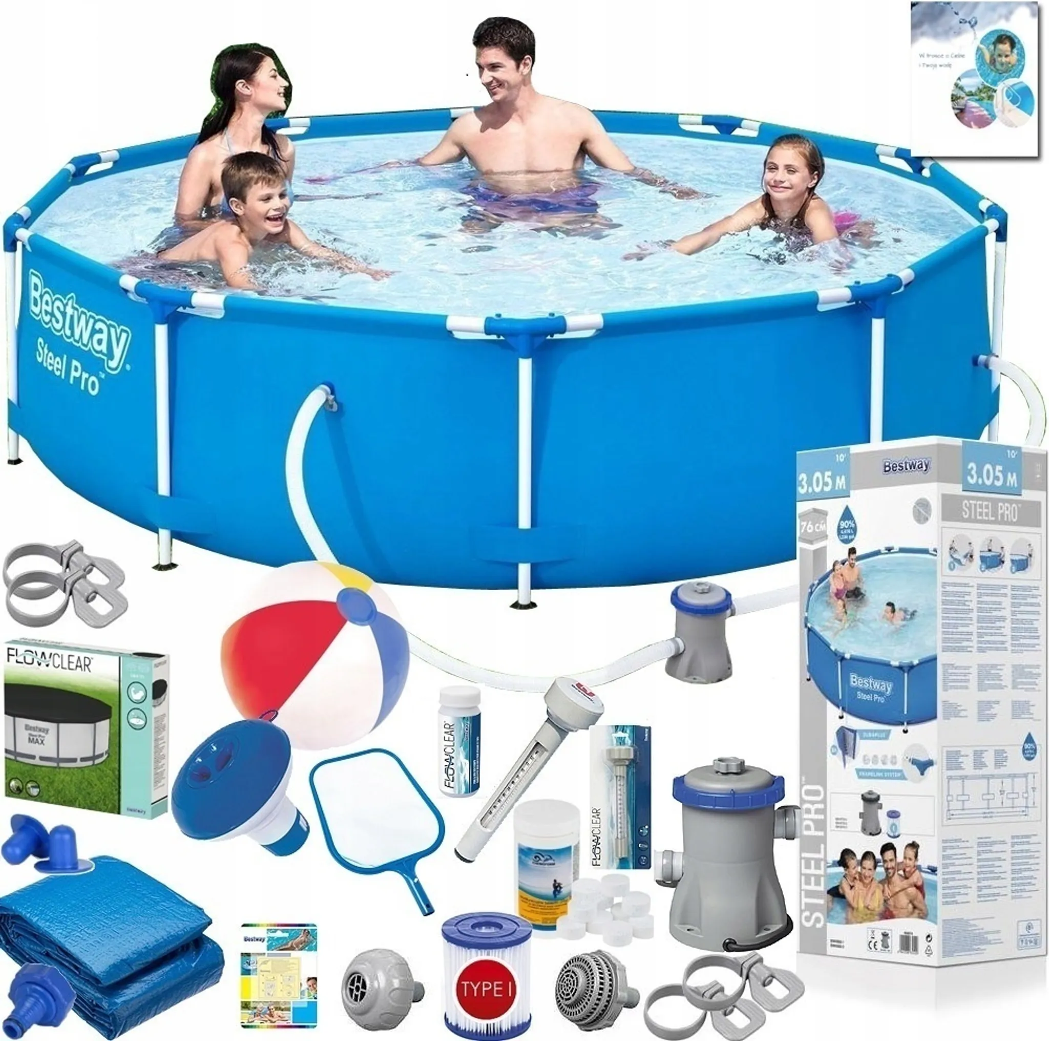 Bestway 56679 Steel Pro MAX Frame Pool 305x76 | Kaufland.de