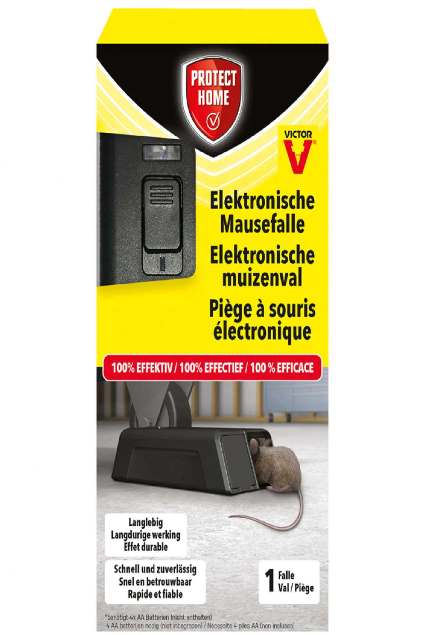 PROTECT HOME Elektronische Mausefalle sauber