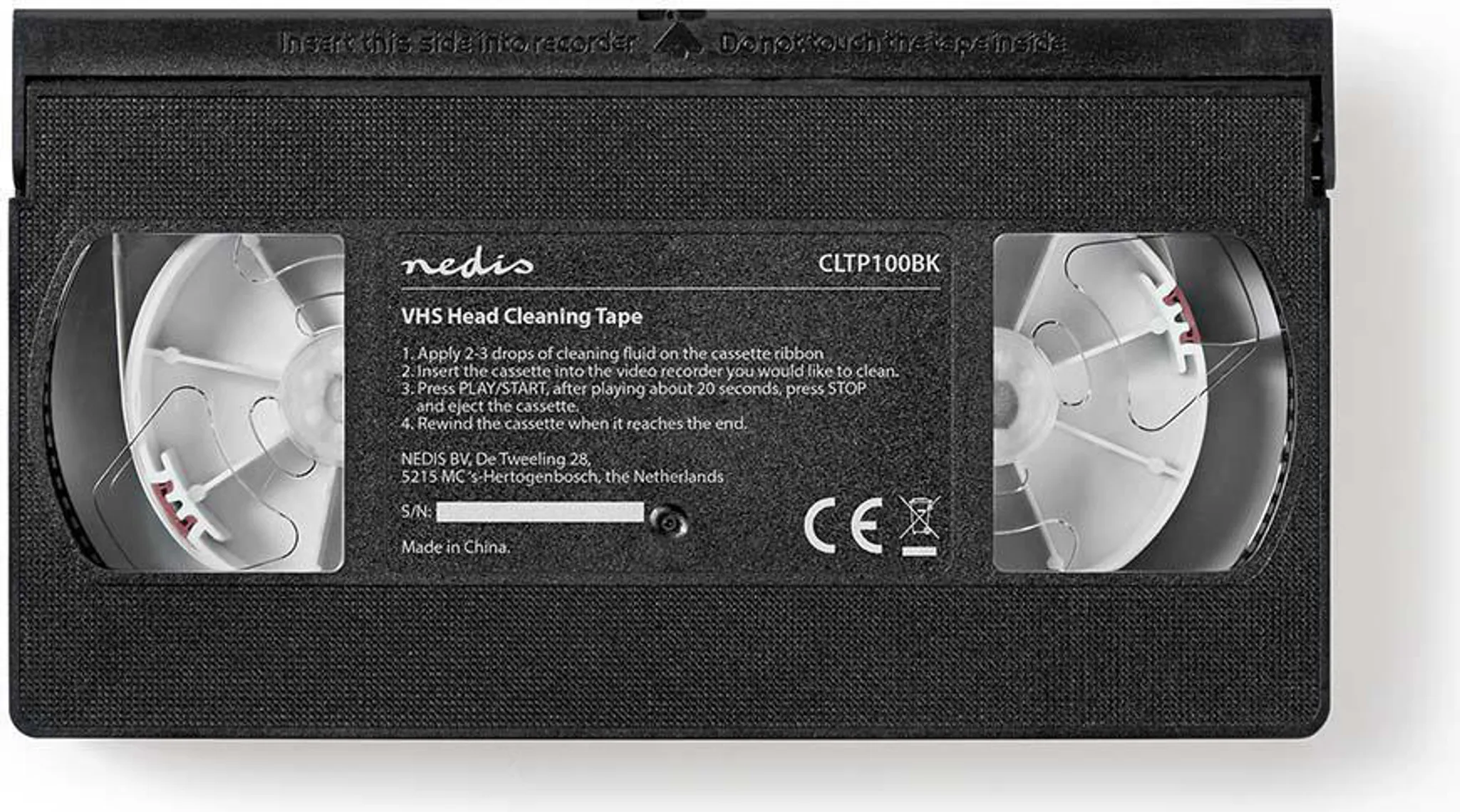 Nedis CLTP100BK, ABS, Czarny, 24 mm, 187 mm, 103 mm, 245 mm