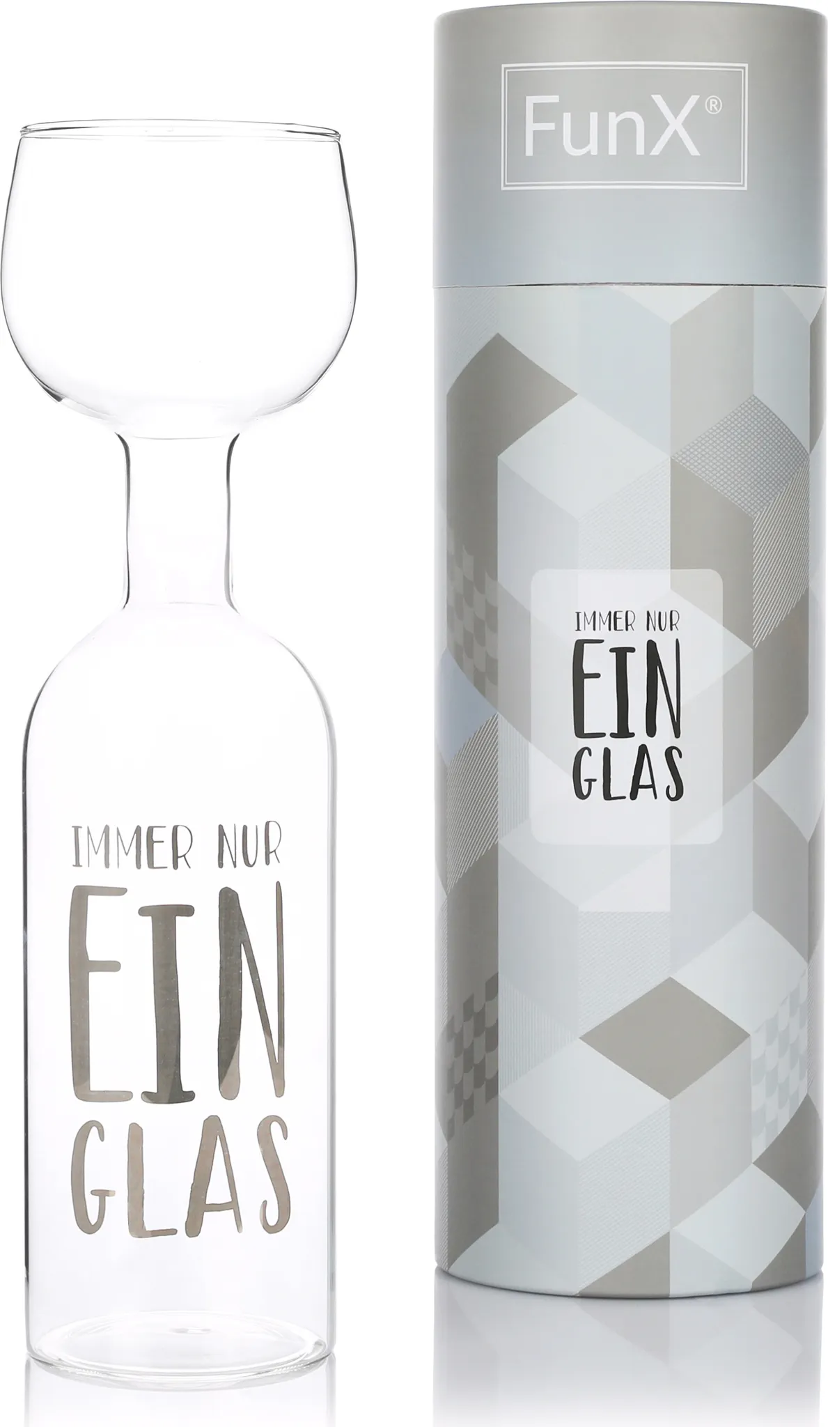 FunX Weinglas Flasche 750ml 