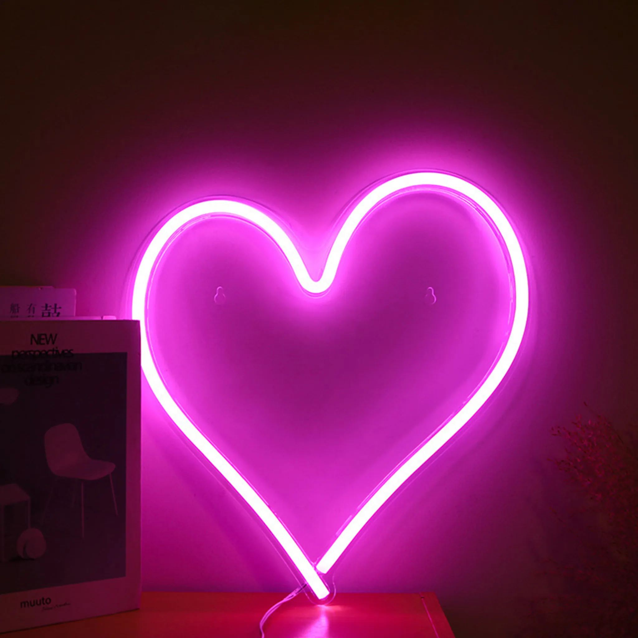 LED-Wort Love I LED Neon Wandleuchte I