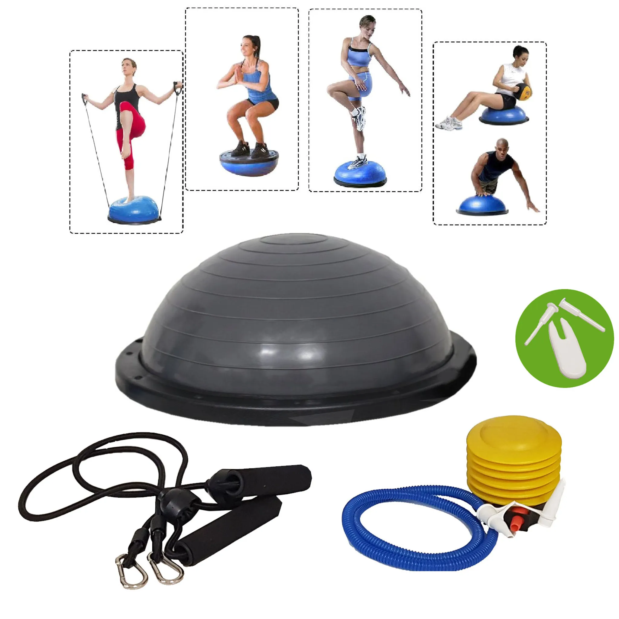 Trampolinball Balance Ball Körperformung Gleichgewichtstrainer  Balancetrainer