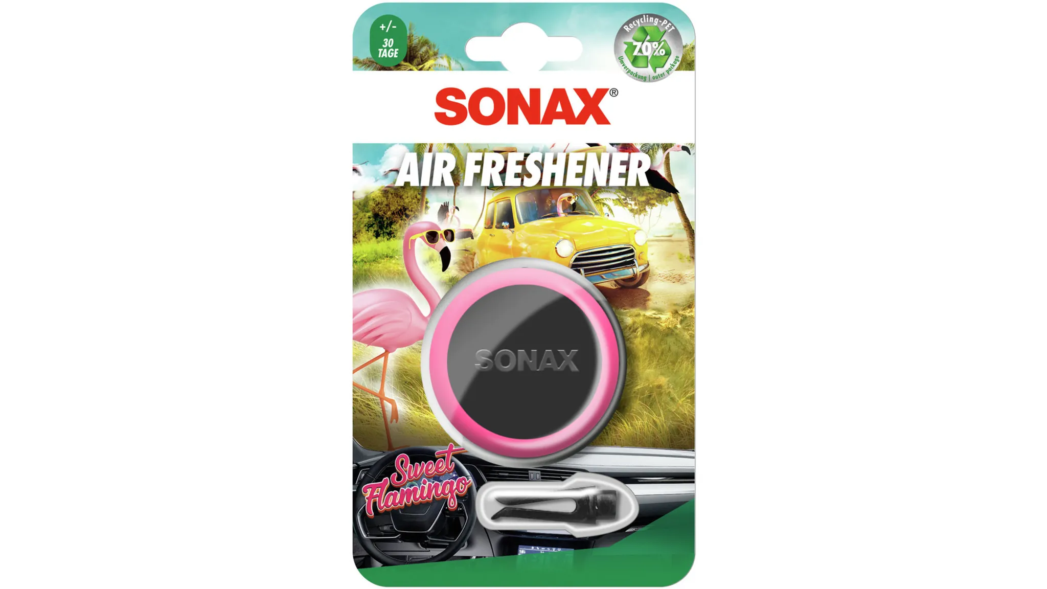 SONAX Air Freshener Sweet Flamingo Duftbaum Lufterfrischer