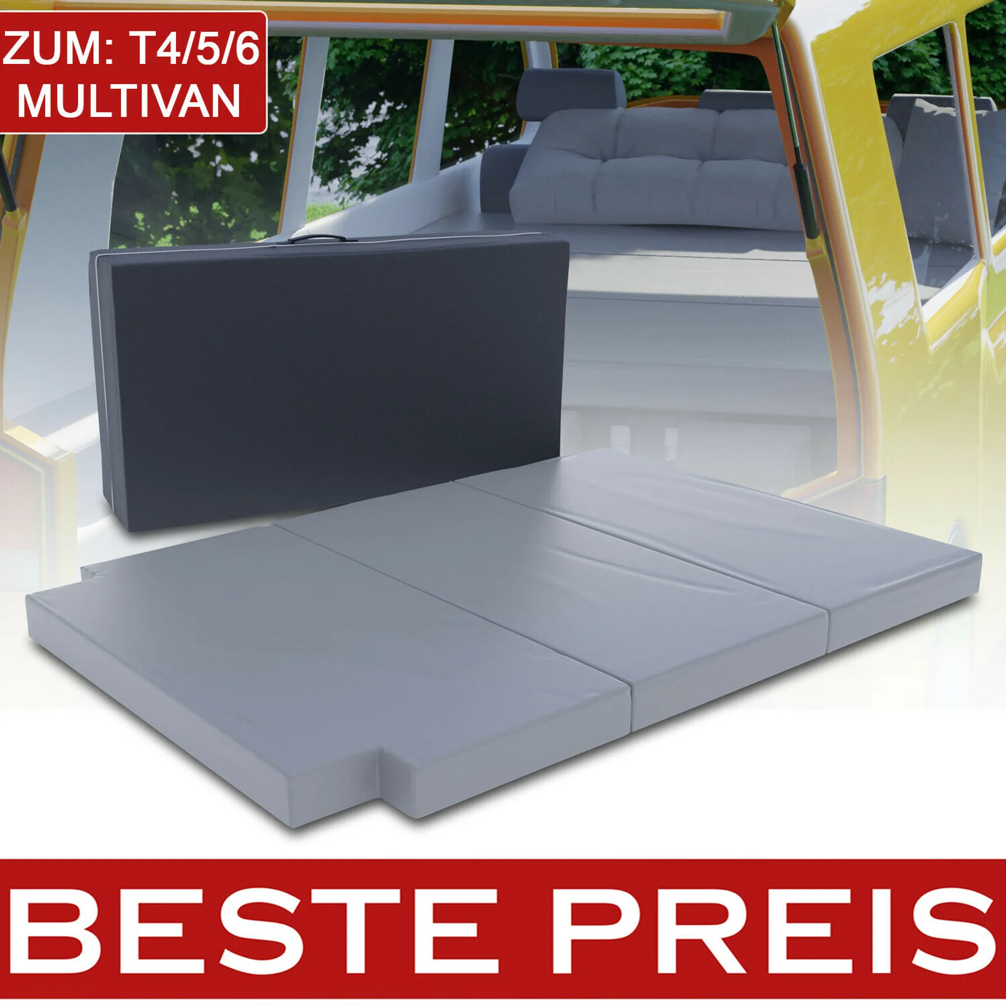 Schlafauflage Matratze für VW T5 T6 Multiflexboard Matratze Bett 185 ,  182,29 €
