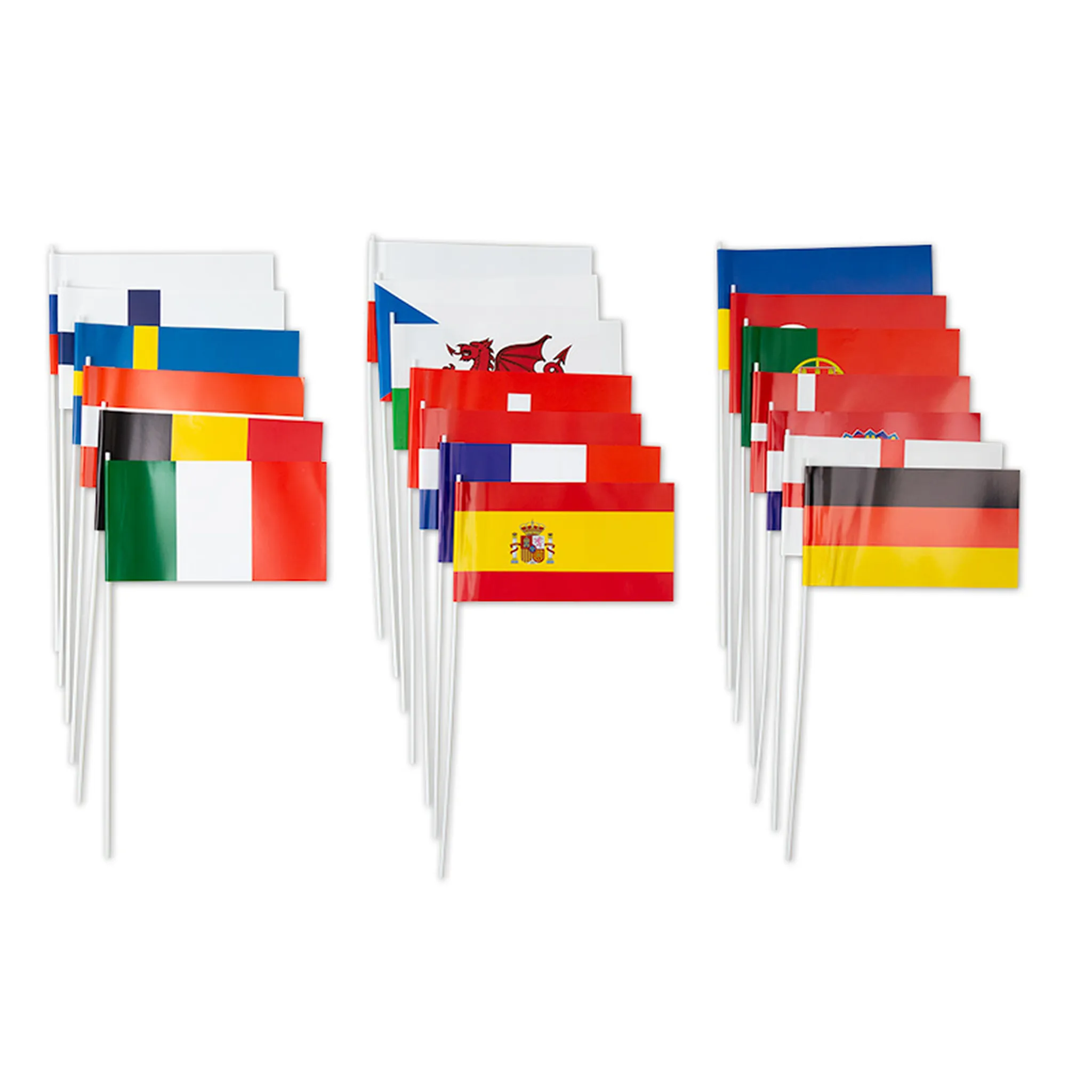 Papierfahnen Papierfähnchen Ungarn Flagge Fahne 