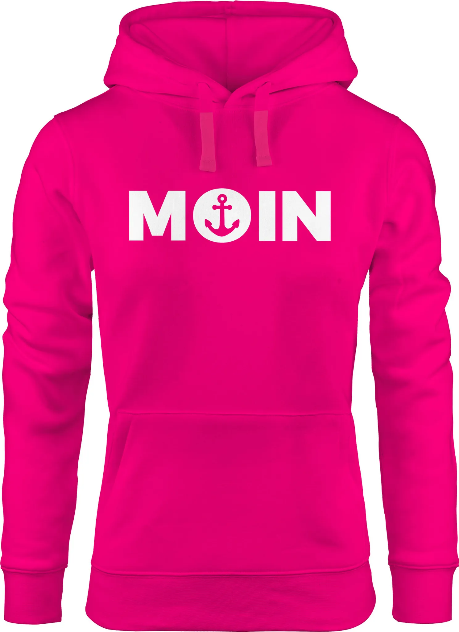 Hoodie Kapuze Pullover Damen Mit Anker Trend Kapuzen-Pullover