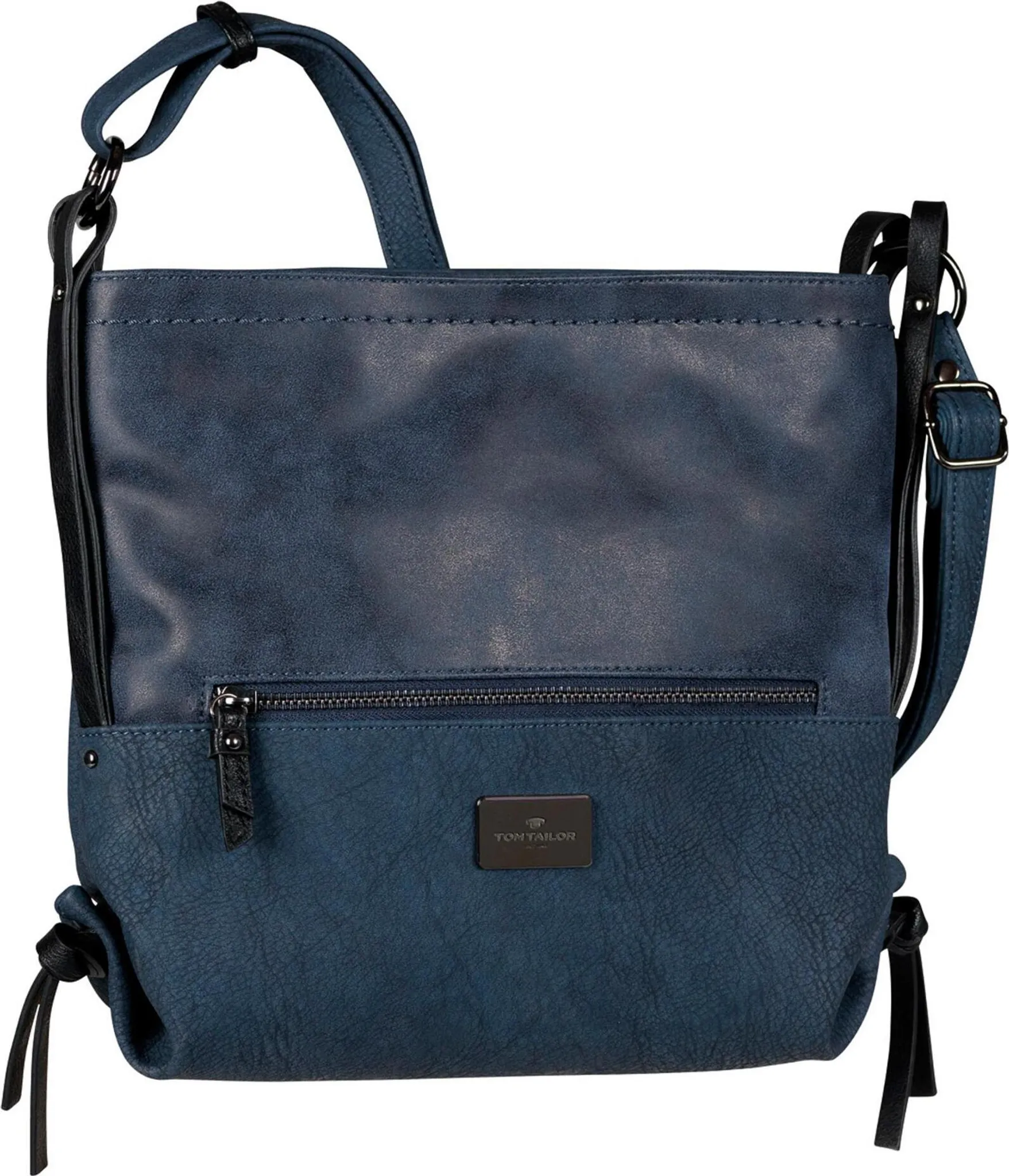 Sac Bandoulière TOM TAILOR Kama Cross Bag - Taille M, Bleu Foncé - Neuf Avec étiquettes