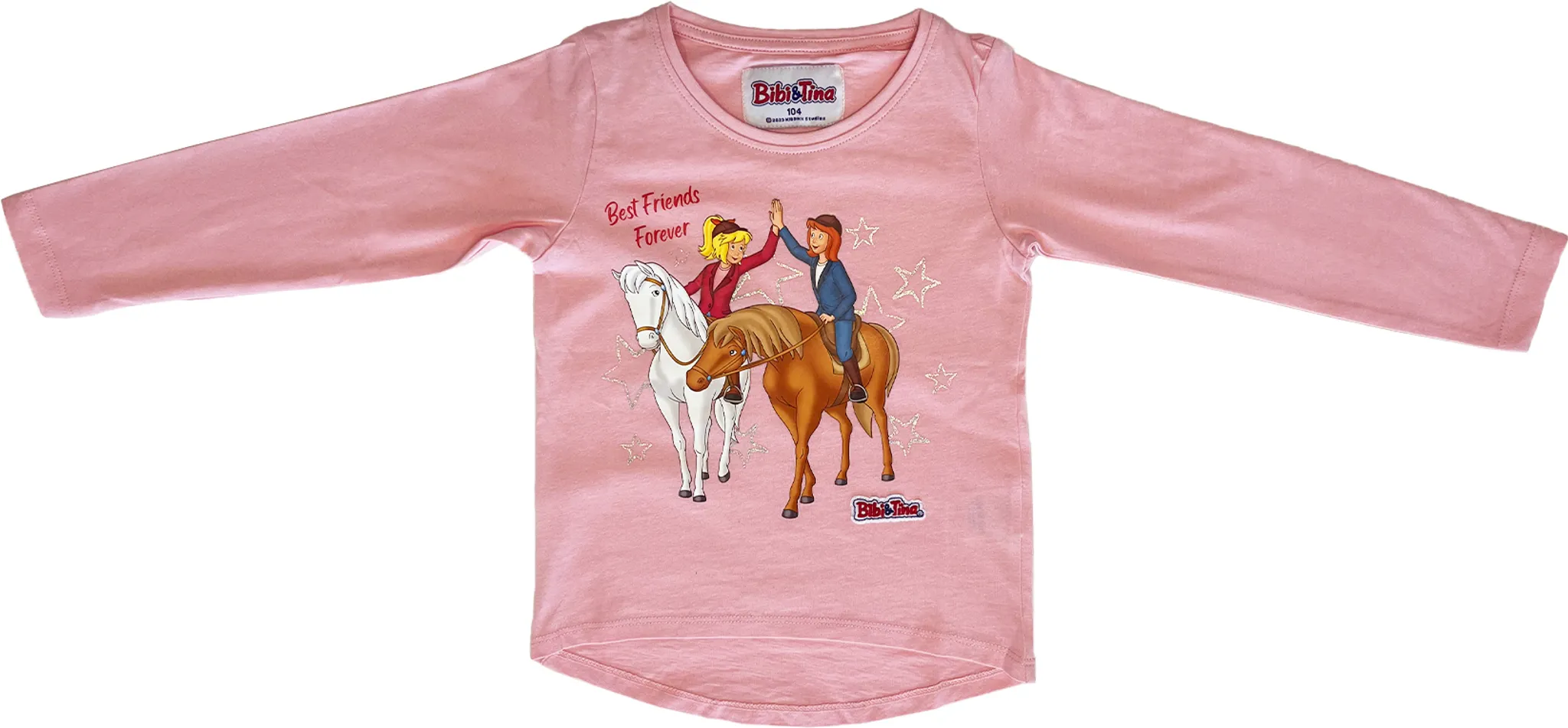 Bibi und Tina Langarm-Shirt Longsleeve T-Shirt Kinder