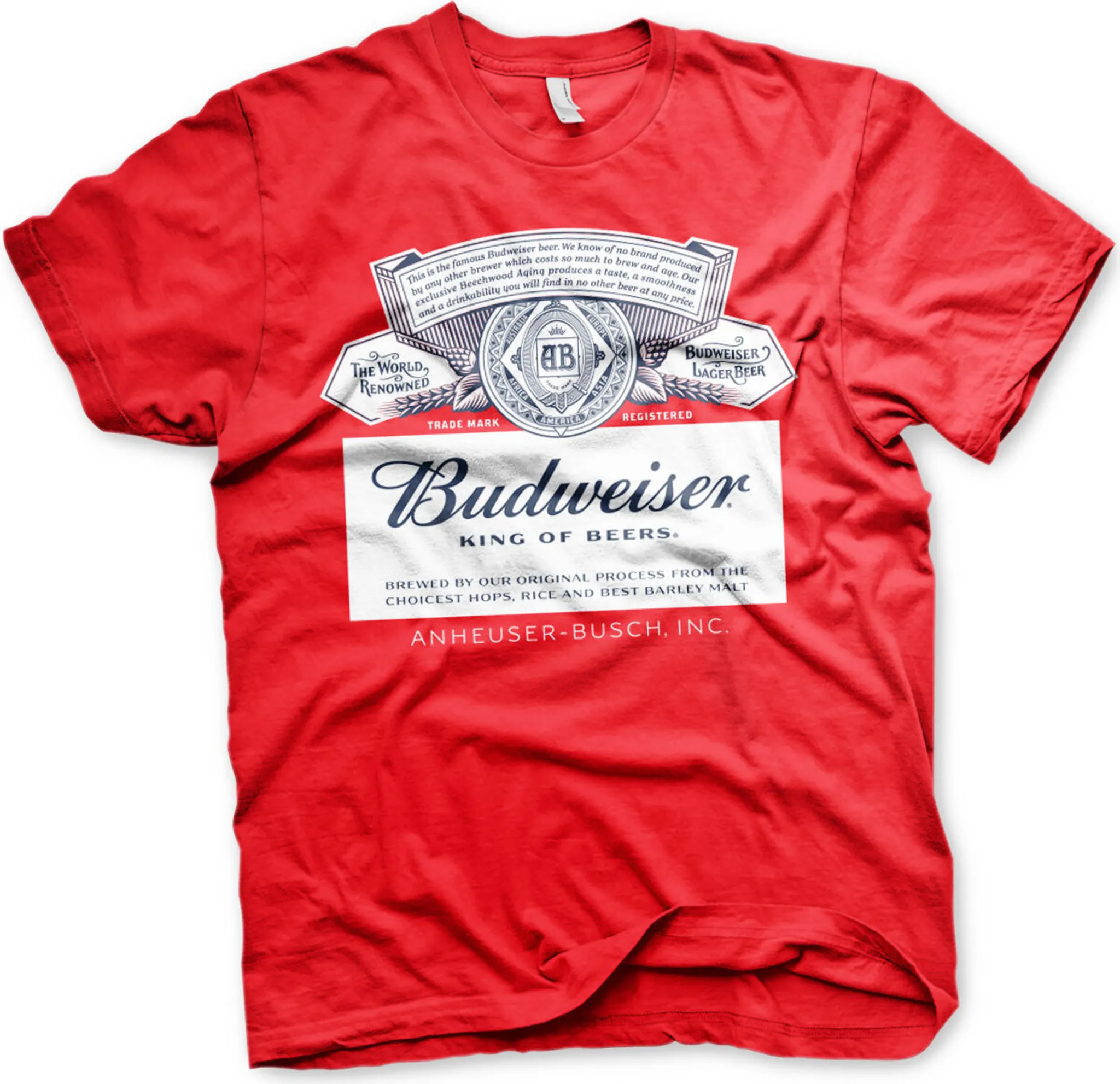 plus size budweiser shirt