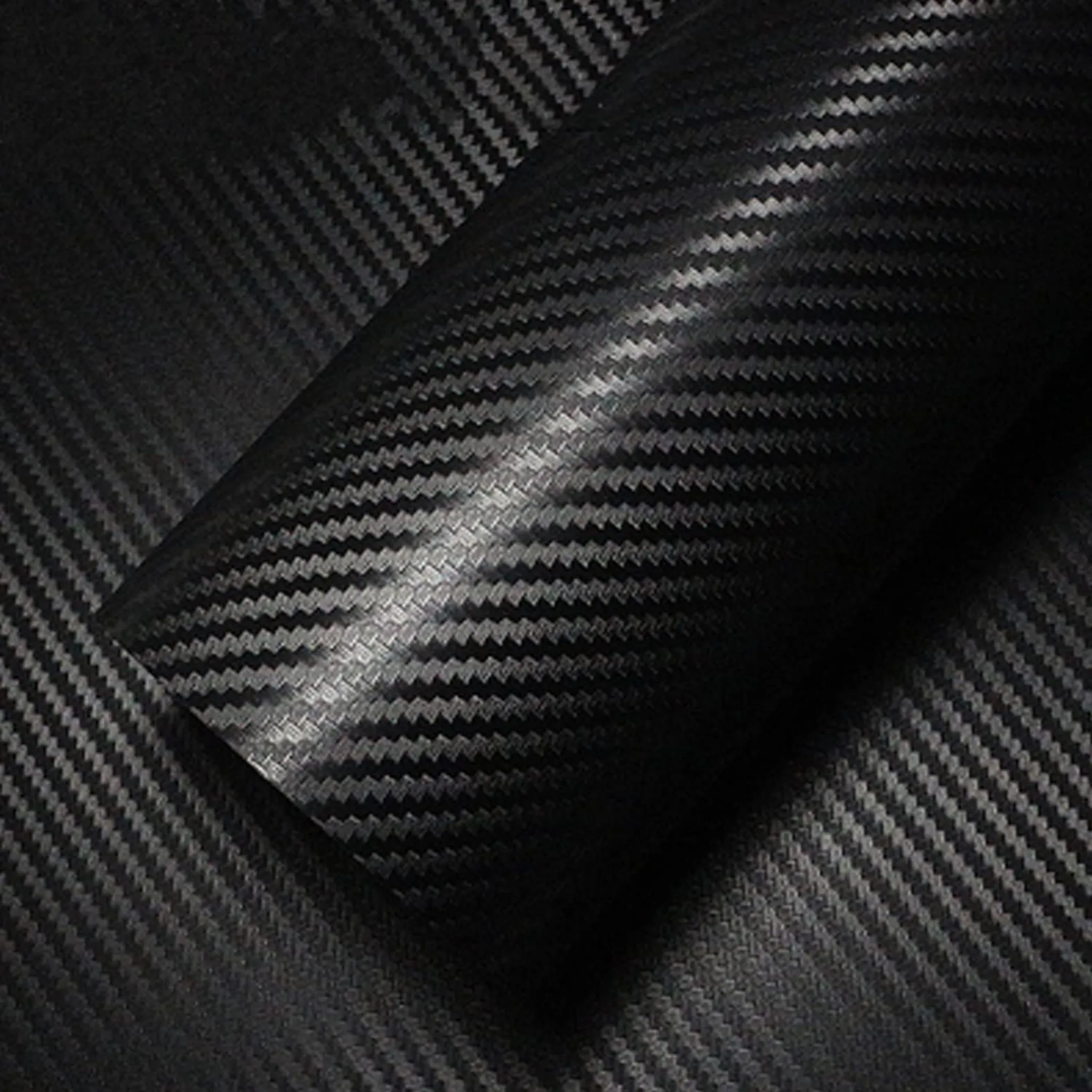 Carbon Folie schwarz matt 17m KFZ Folie Prime schwarz in