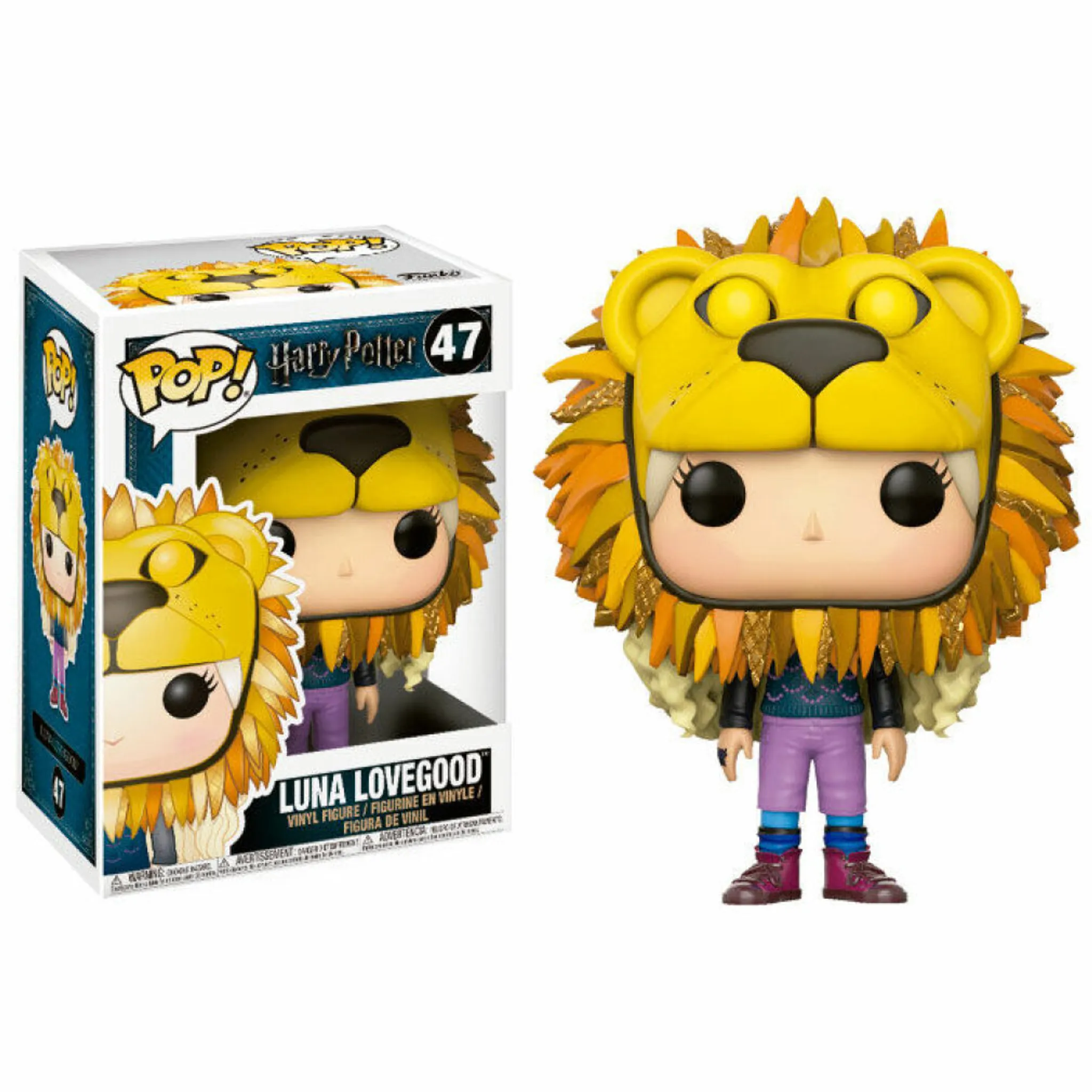 FUNKO POP Harry Potter Luna Lovegood con testa di leone - Main Image