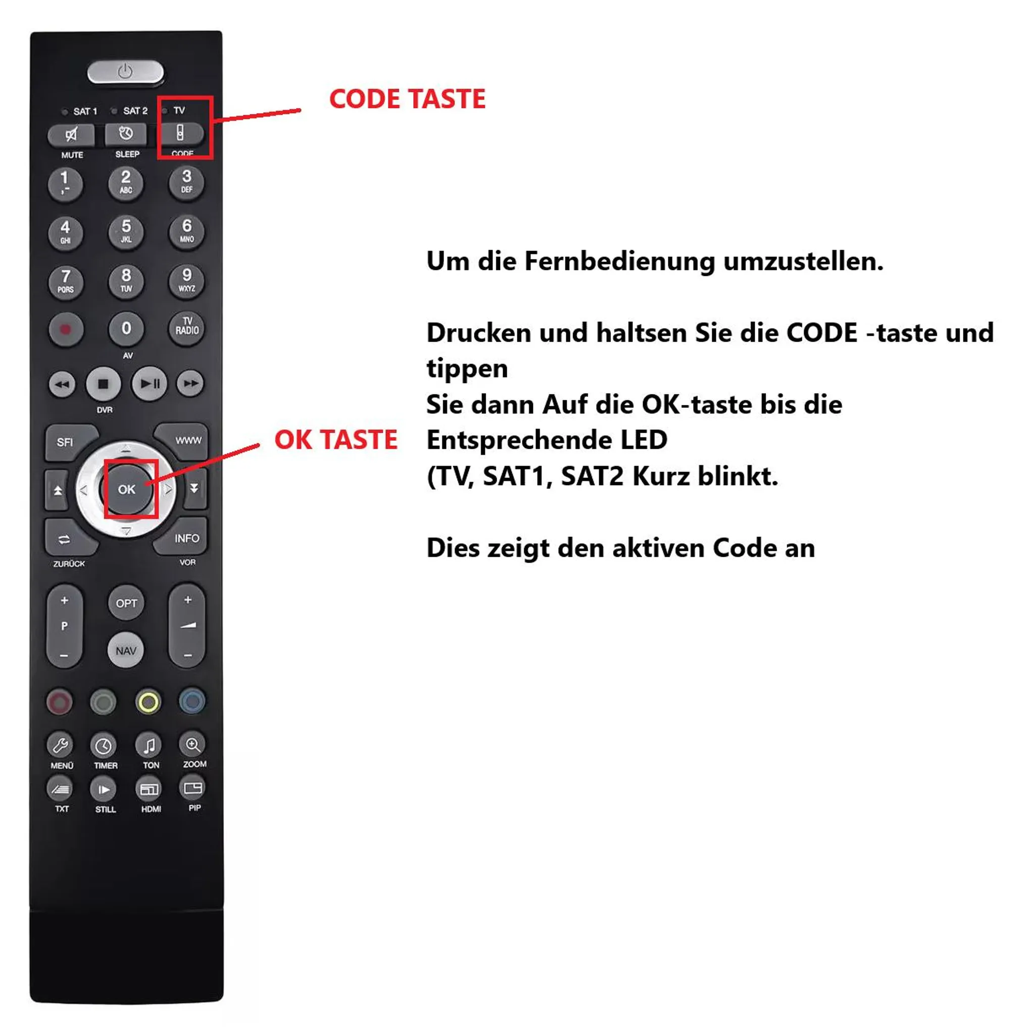 Ersatz-Fernbedienung Für VELTech VEL32SM01UK Smart TV – Kompatibel Mit MEDION, Inkl. Netflix & YouTube