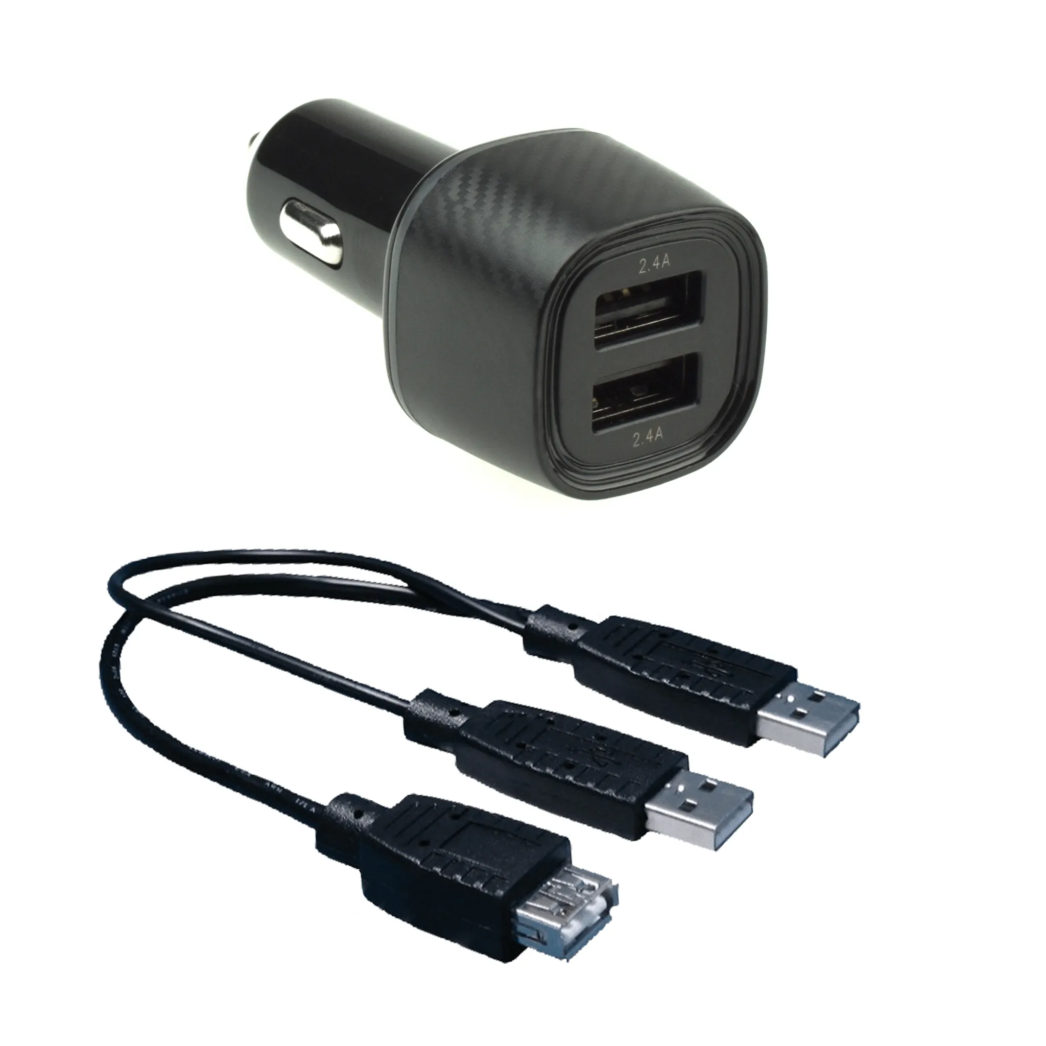 USB A Stecker auf 12V Auto Zigarettenanzünder Buchse Konverter Adapterkabel-DE