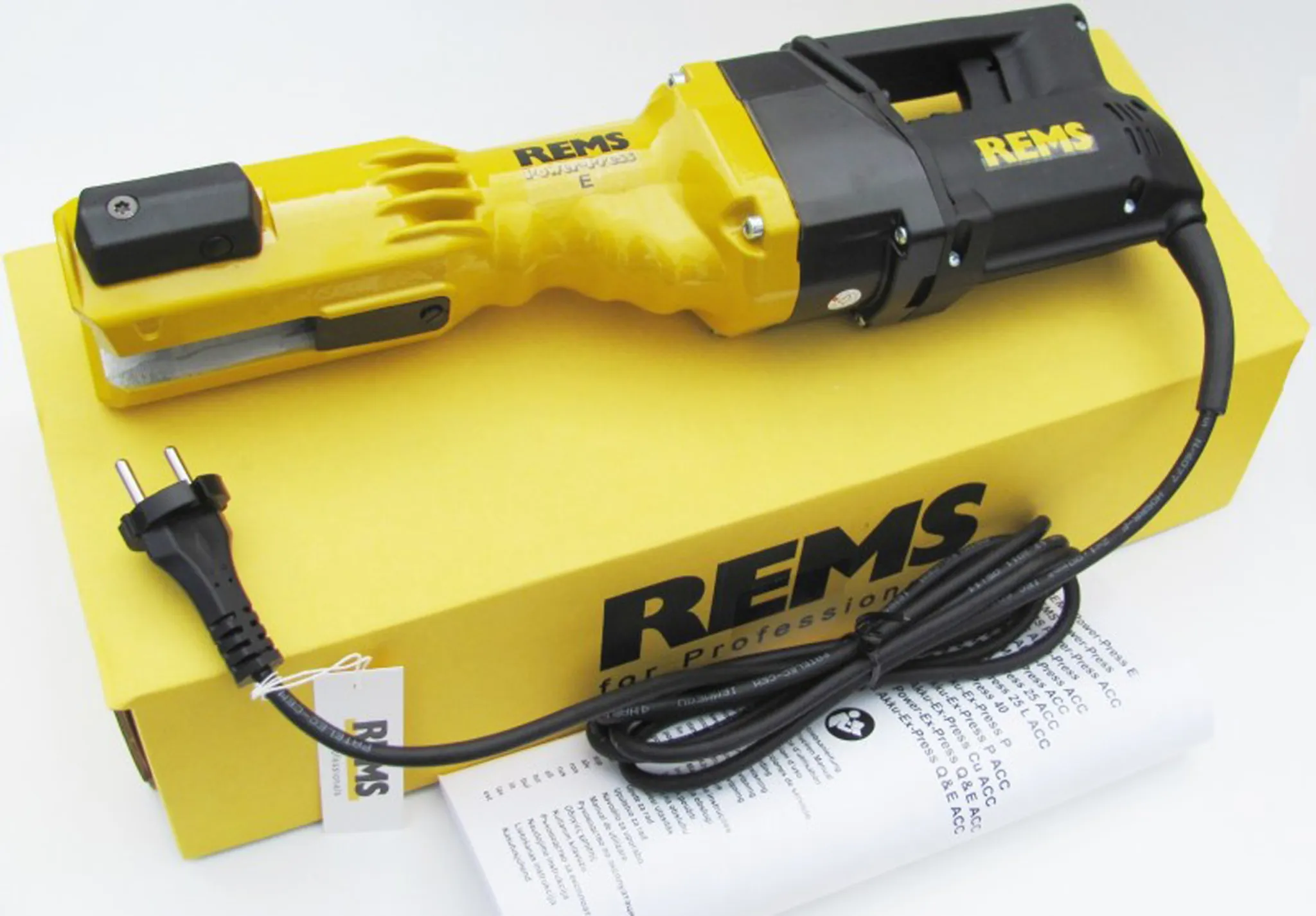 Rems Power-Press SE - Radialpresse / Fittingpresse +
