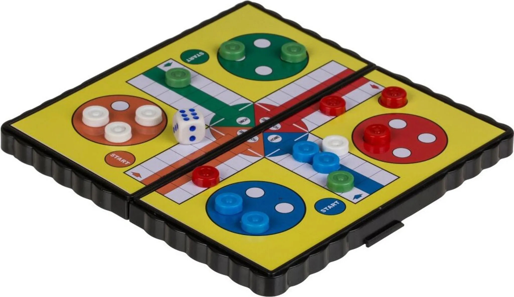Magnetic Chess Mini Magnetische Reisebrettspiele Set - Schach, Ludo, Schlangen & Leitern, Mühle Magnetische Reisespiele