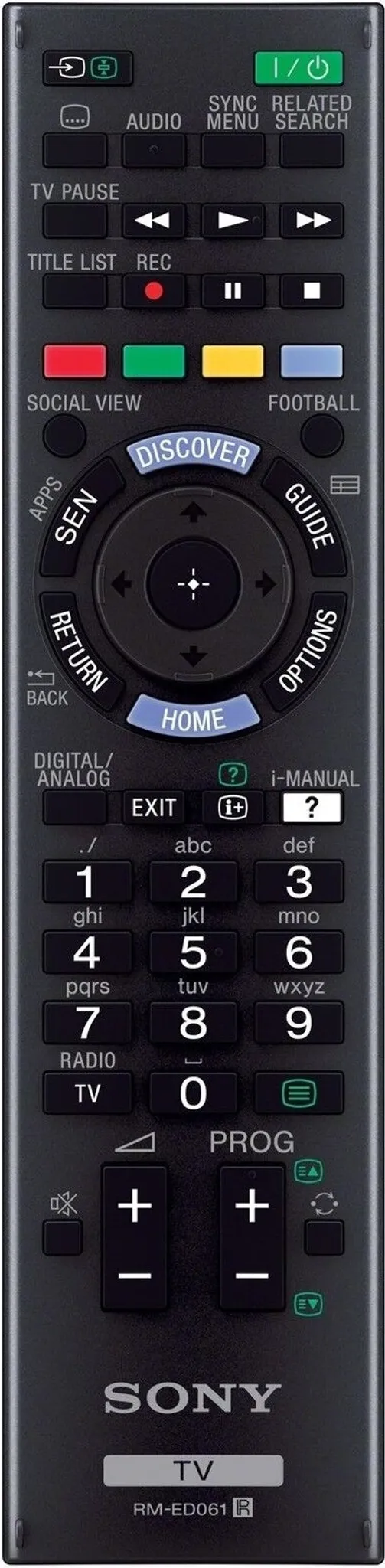 Original Sony TV Fernbedienung – Passt Zu RM-ED06 Produktbild-Vorschau 14