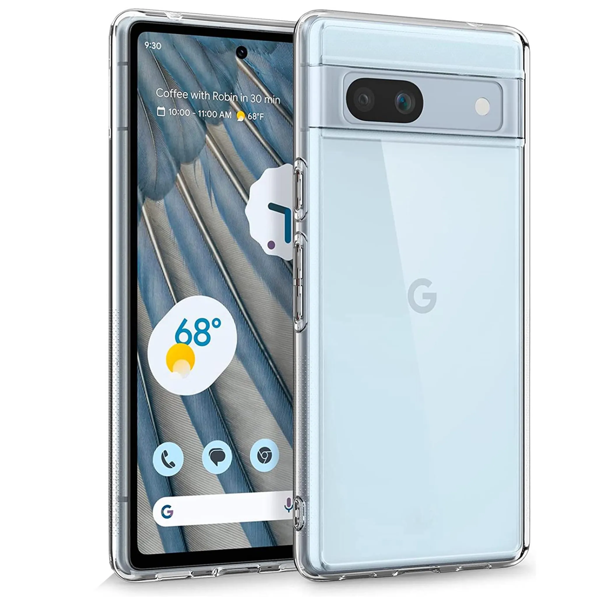 Google Pixel 7a Handyhülle + Displayschutzglas