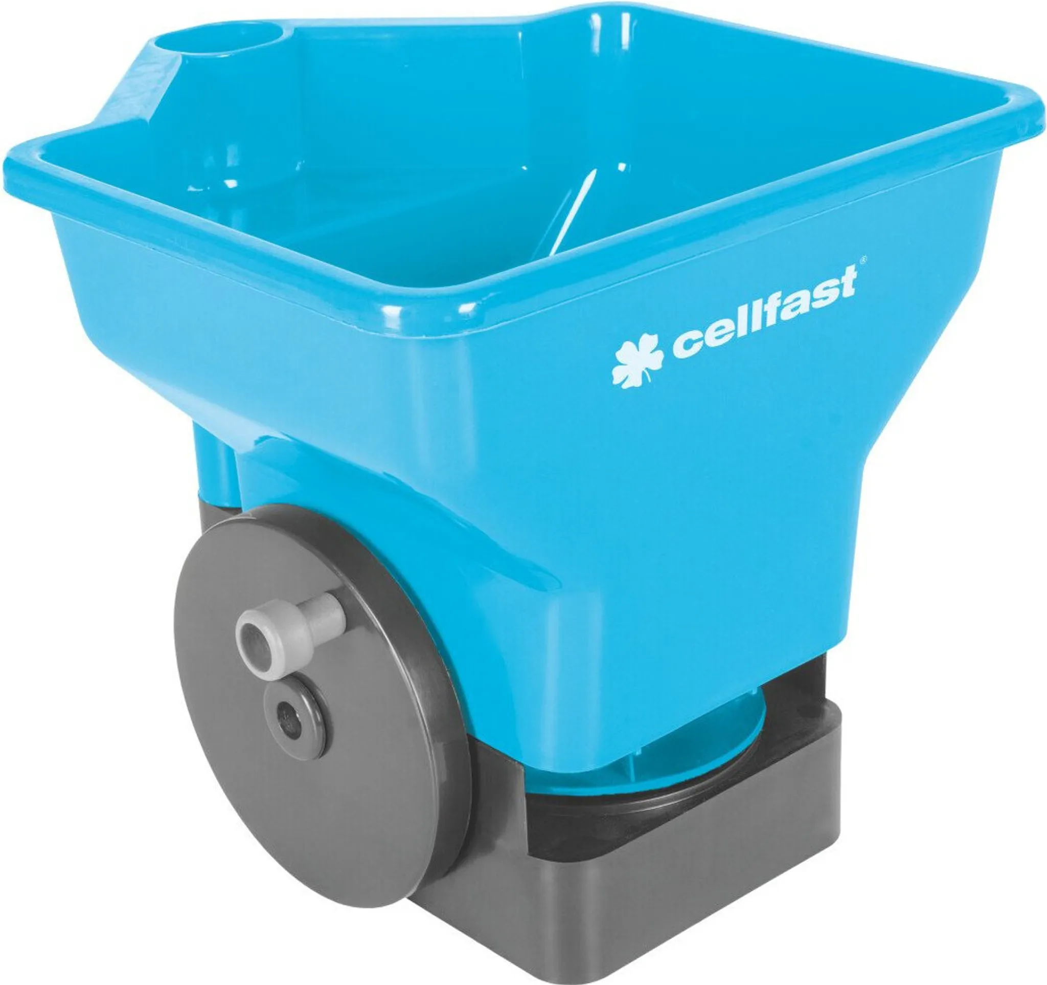 Cellfast Handstreuwagen 12 Liter – Für Streugut, Saat & Dünger, 45 Cm Streubreite