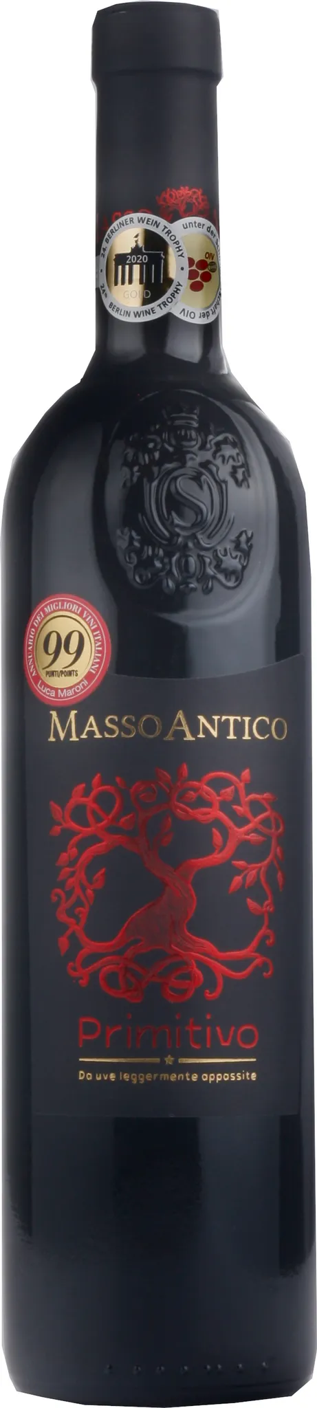 Masso Antico Primitivo 14% Rotwein 0,75L