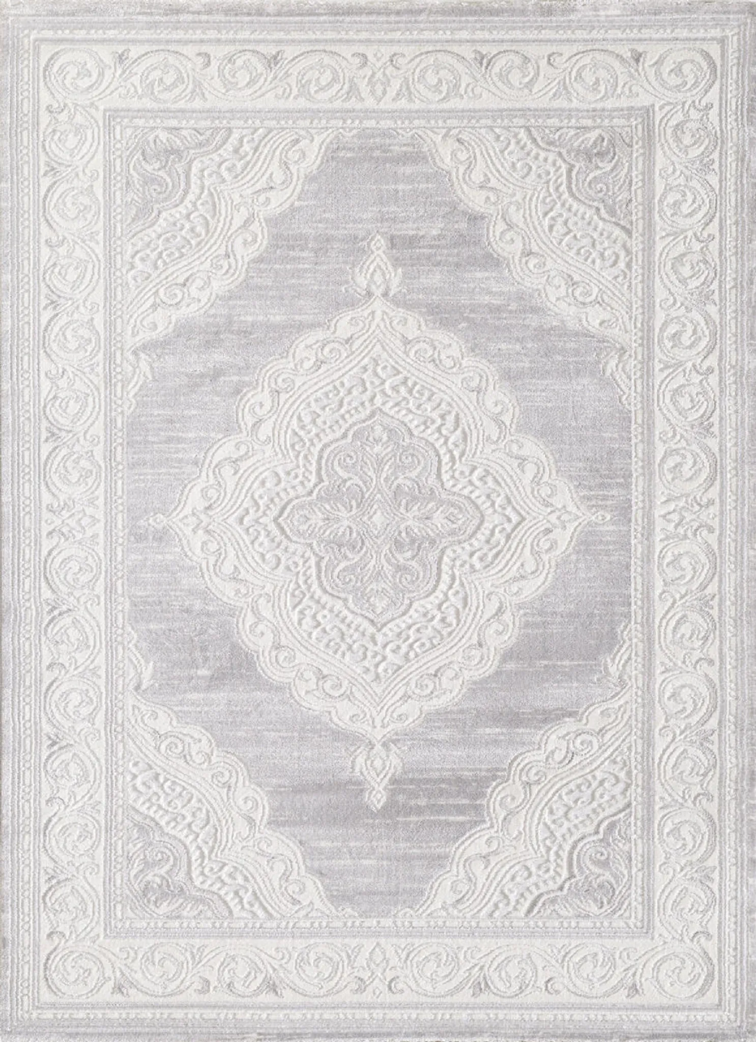 Designer-Teppich HARMONY, Sanat 3201 hellgrau , Größe: 120 x 160 cm