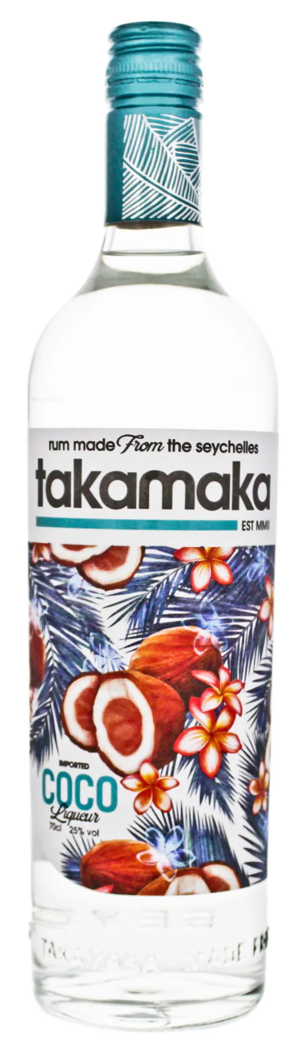 alc. Likör Takamaka 0,7l, Cocos Vol.-%, 25