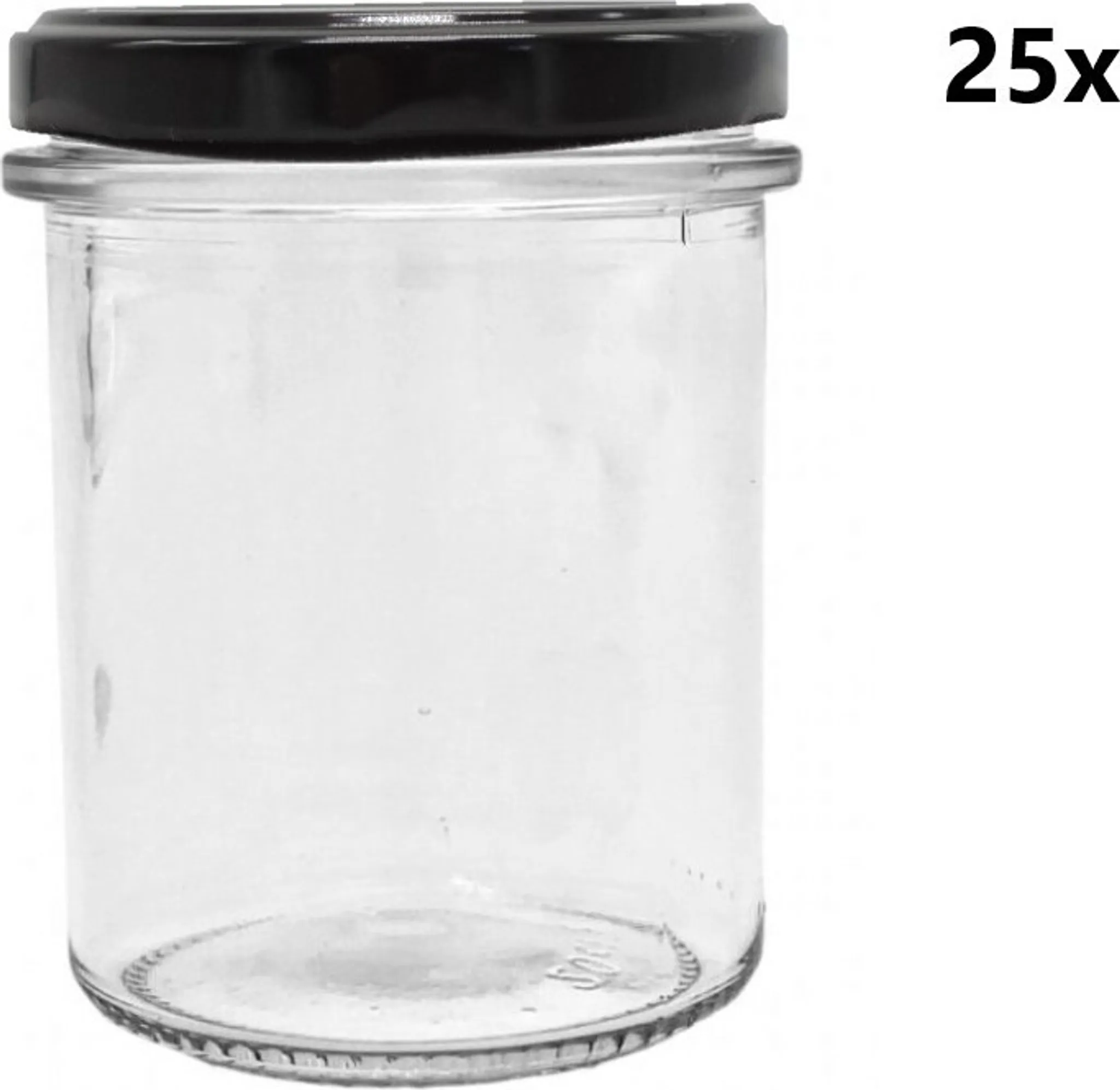 Einmachgläser 200 ml TWIST STURZ / GERADE klar/transparent