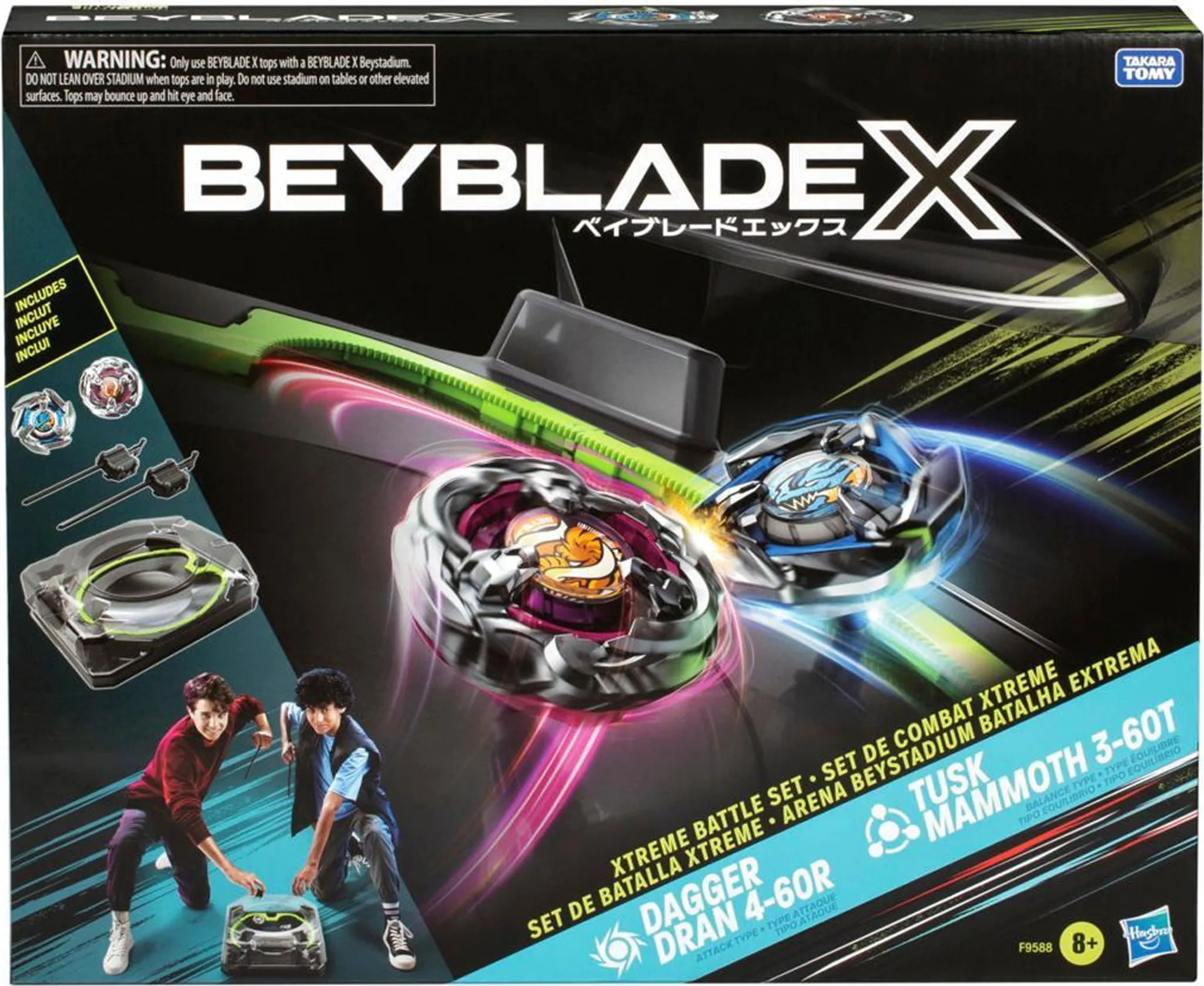 Beyblade F9588EP4, Bączek do walki, 8 lat(a) Bączki