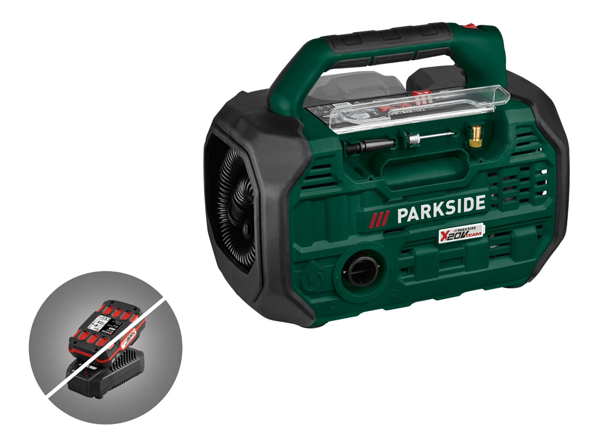 PARKSIDE® 20 V Akku-Kompressor 20-Li »PKA