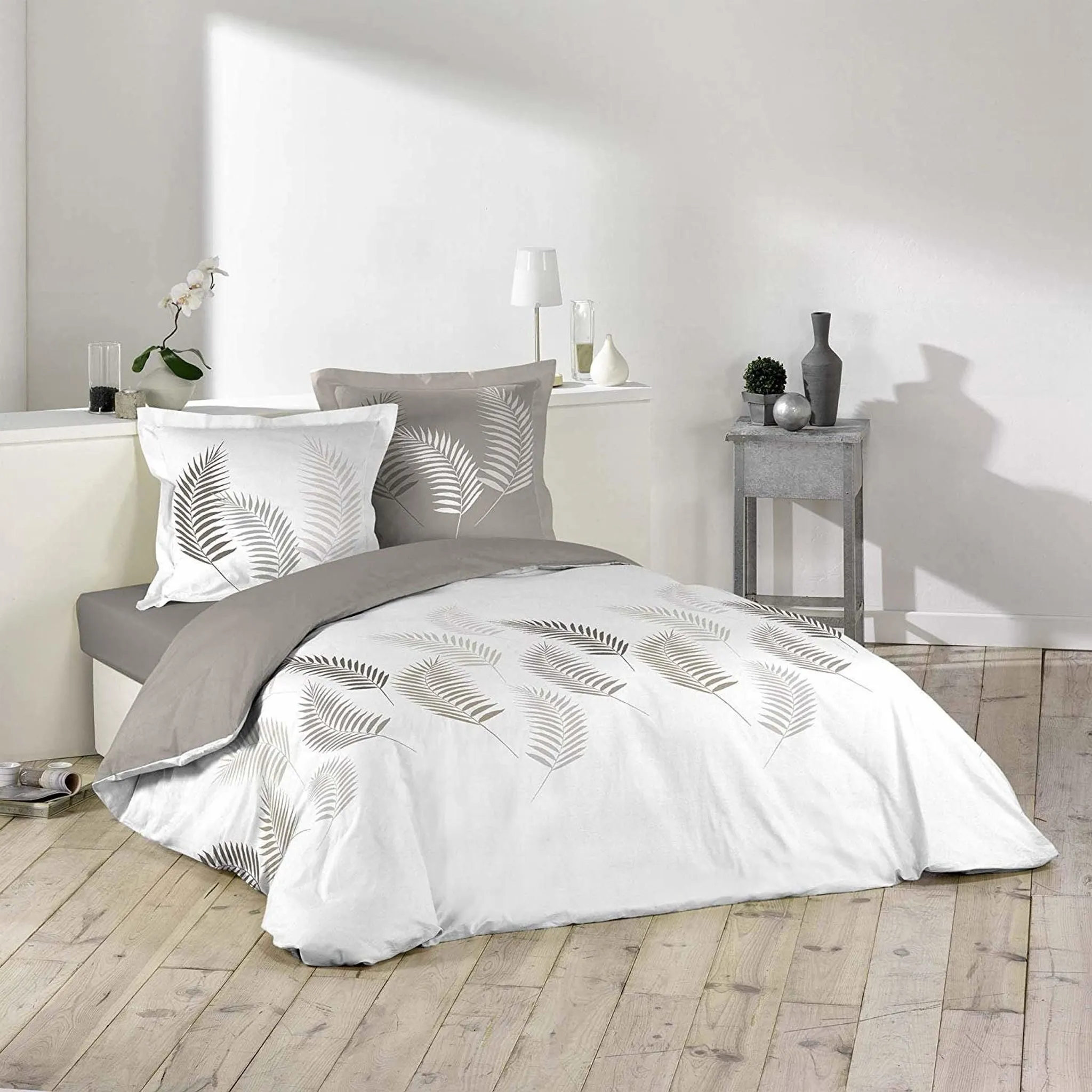 Set di biancheria da letto in raso liscio, 2/3 pezzi, traspirante e
