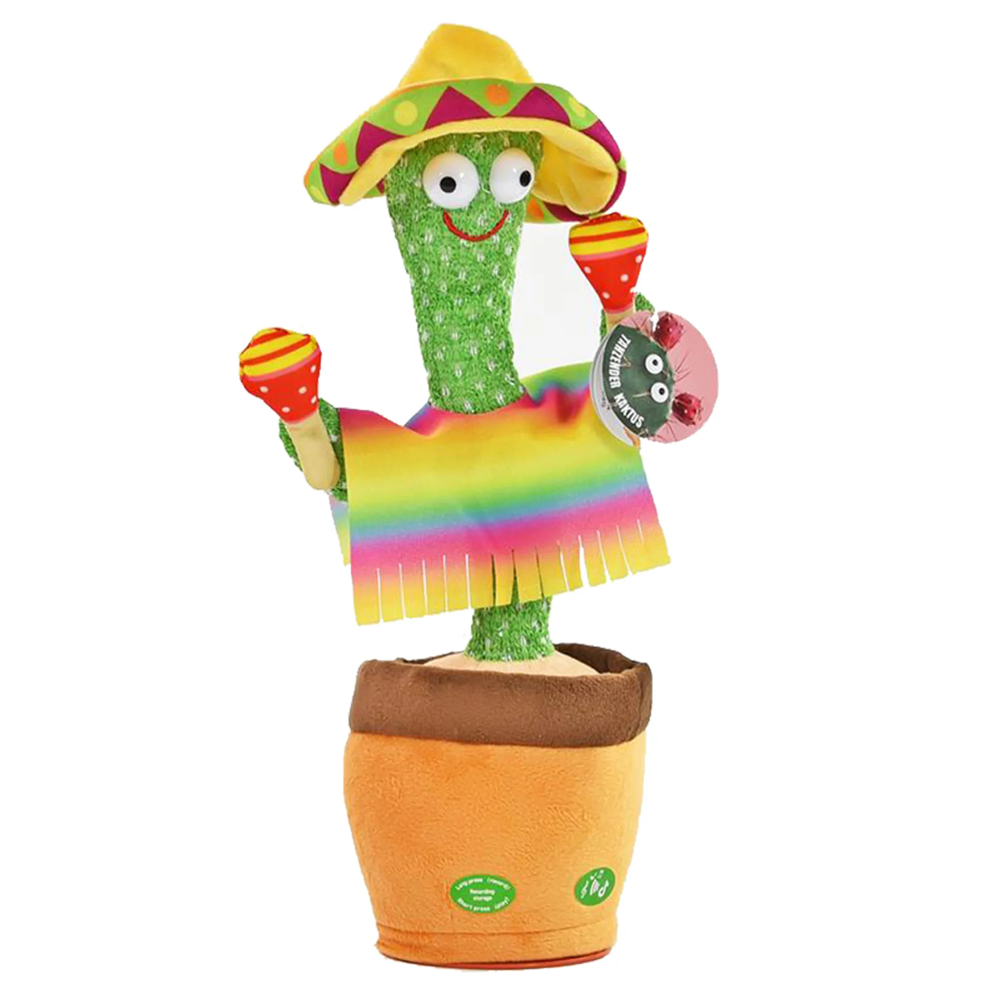 Kögler tanzender Kaktus Sombrero & Rasseln