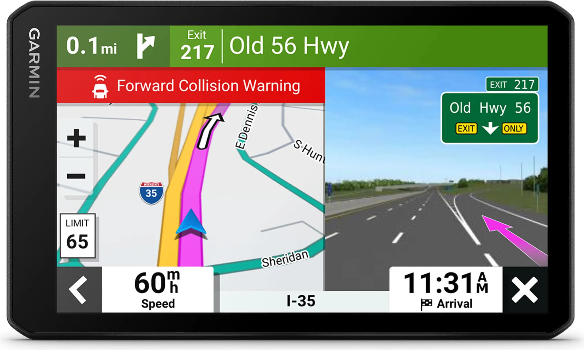 Navigatore GPS Garmin CamperCam 795 MT-D - Per Camper E Caravan, Con Dash Cam Integrata