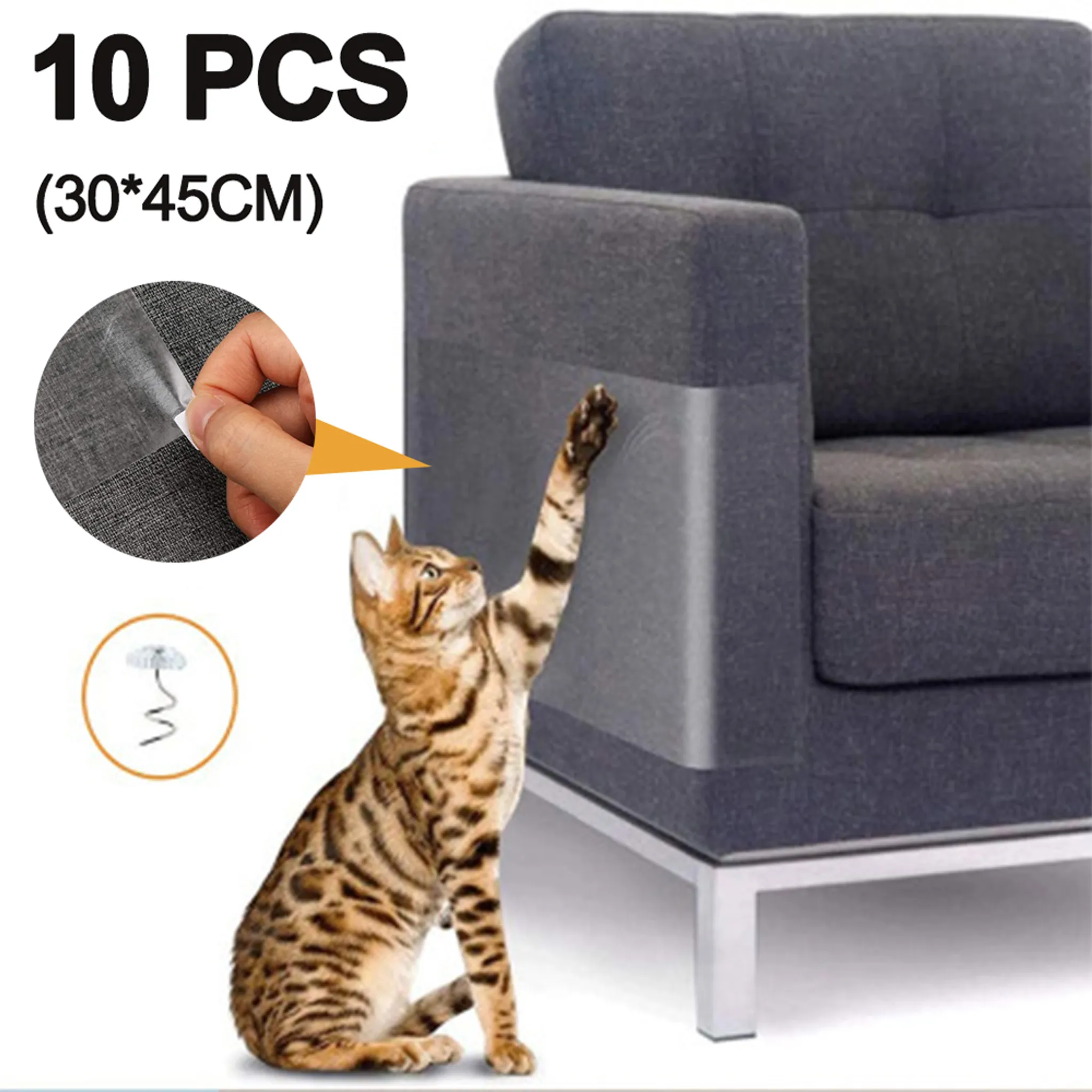10 Stücke Couch Kratzschutz Katze Sofa