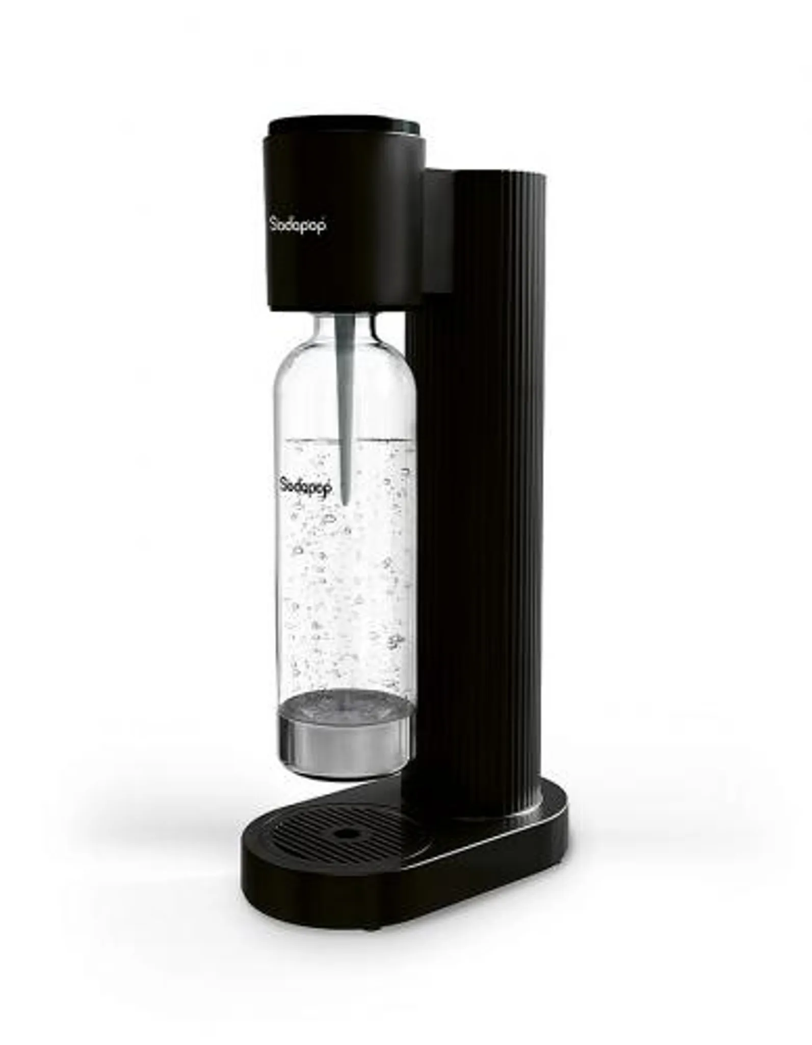 SodaStream Gaia Wassersprudler schwarz Vorteilspack mit 3x  PET-Flaschen+Zylinder