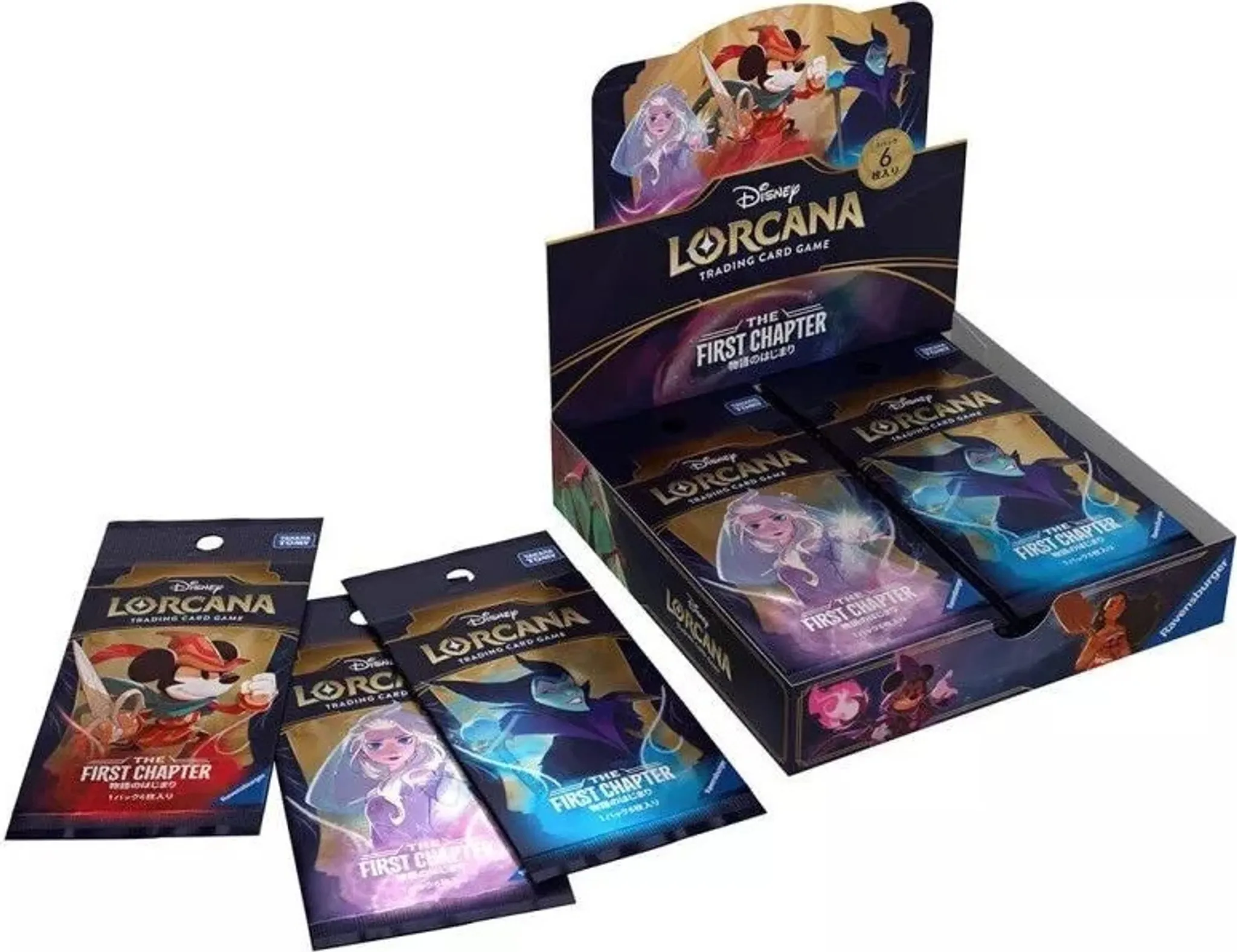 【新品未開封シュリンク付き】LORCANA 物語の始まり　１BOX　① Lorcana The First Chapter Japanese Booster Box Japanese