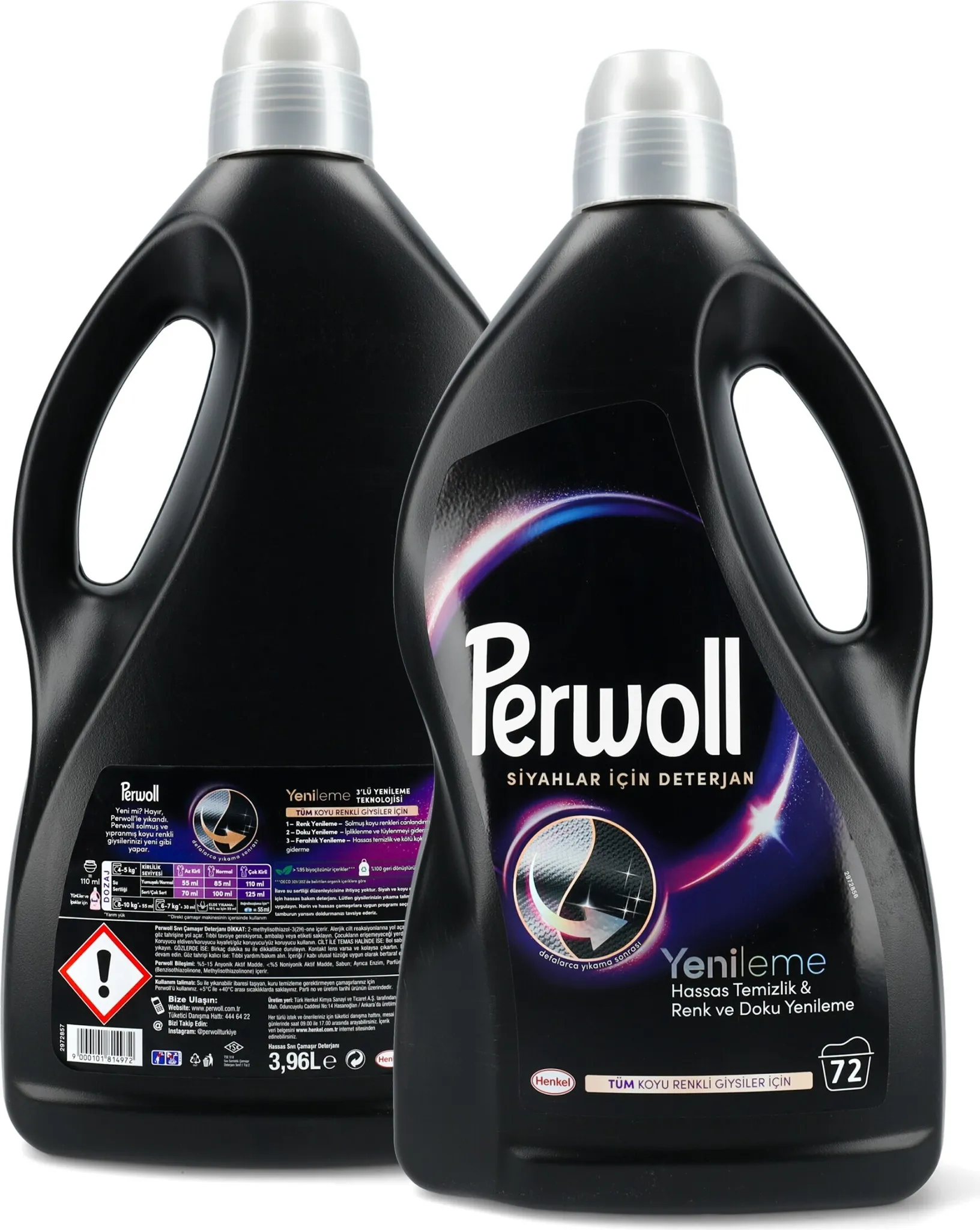Perwoll Black Renew Waschmittel 3.96 L Flüssigwaschmittel
