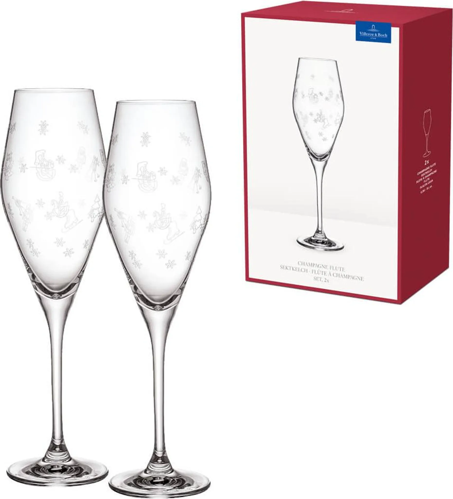 Verre à Champagne Goebel Set De Verre De Champagne 25 Cm Verre Champagne Personnalisé