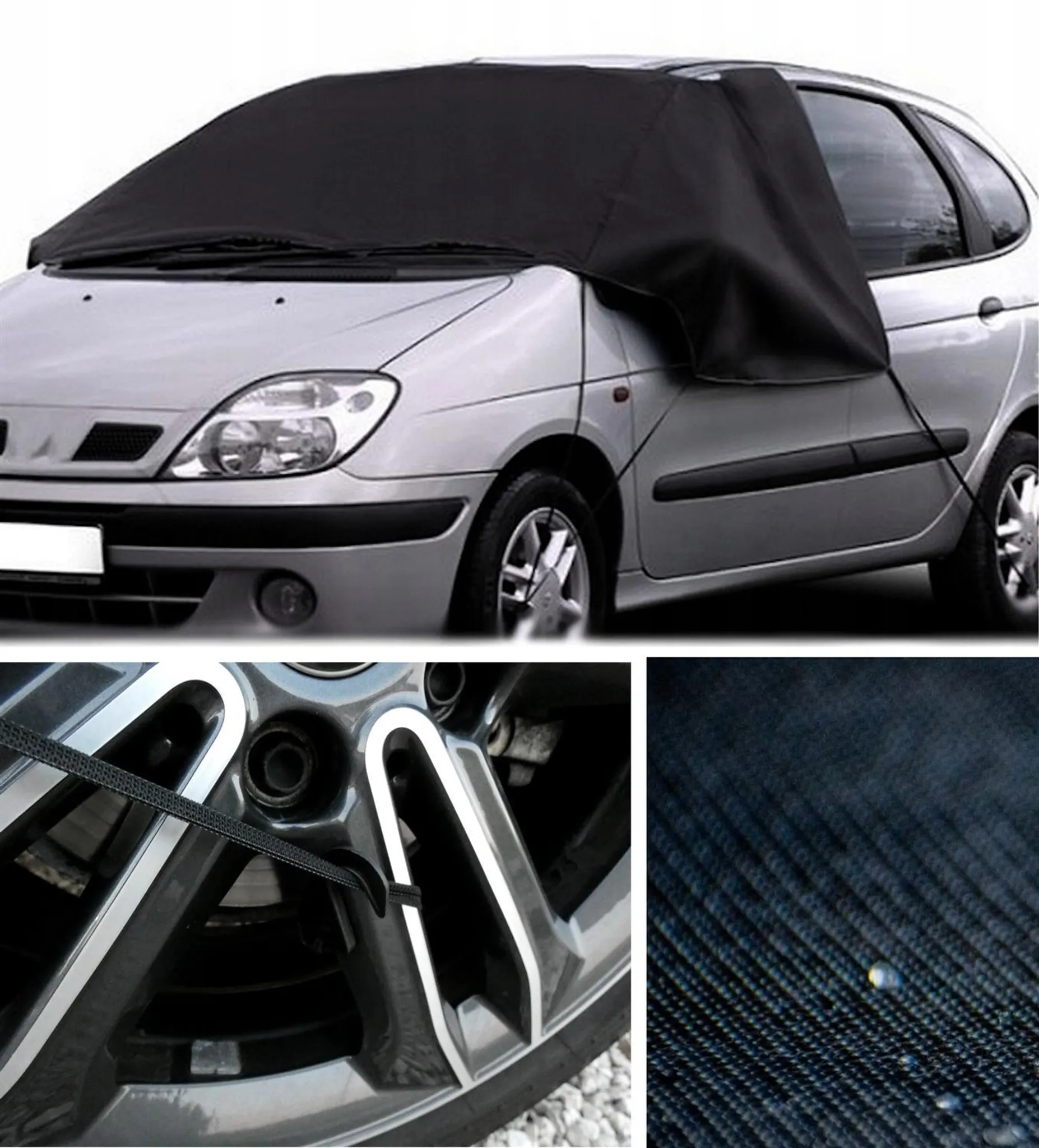 Auto Abdeckung Komplett für Peugeot 107, Silber Autoabdeckung
