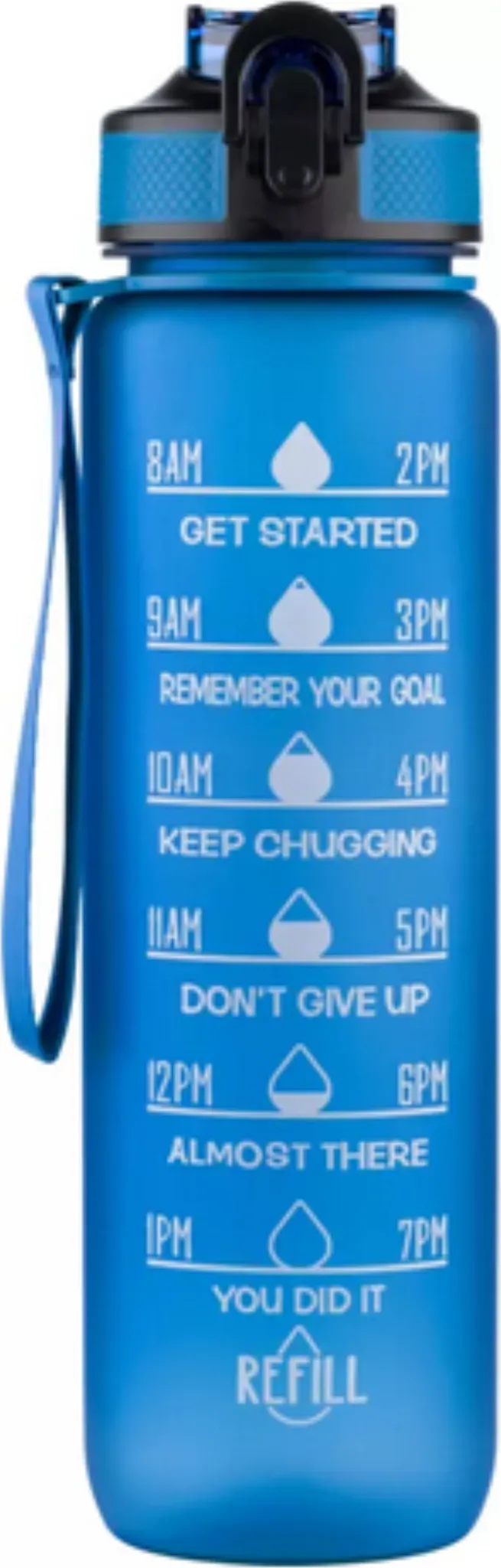 Sport Trinkflasche 1 Liter Blau