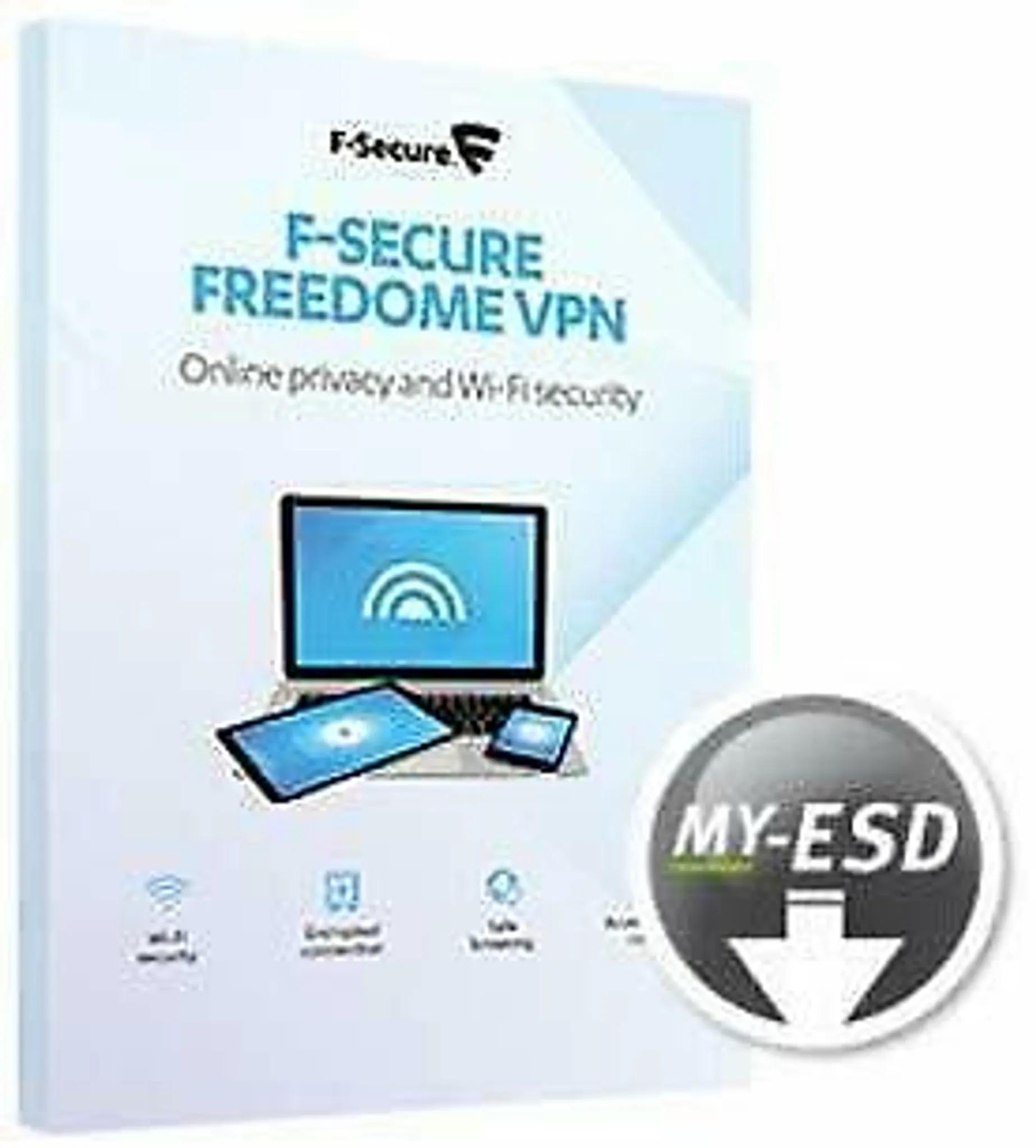 F-Secure Freedome 2022 VPN Online Privacy & WiFi Security 5 Geräte 1 Jahr Email 