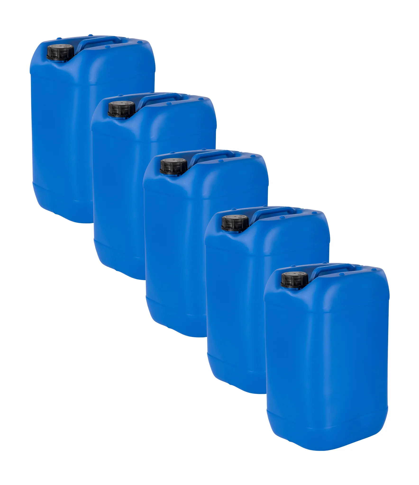 15 Liter Kanister blau + Ausgießer flexibel
