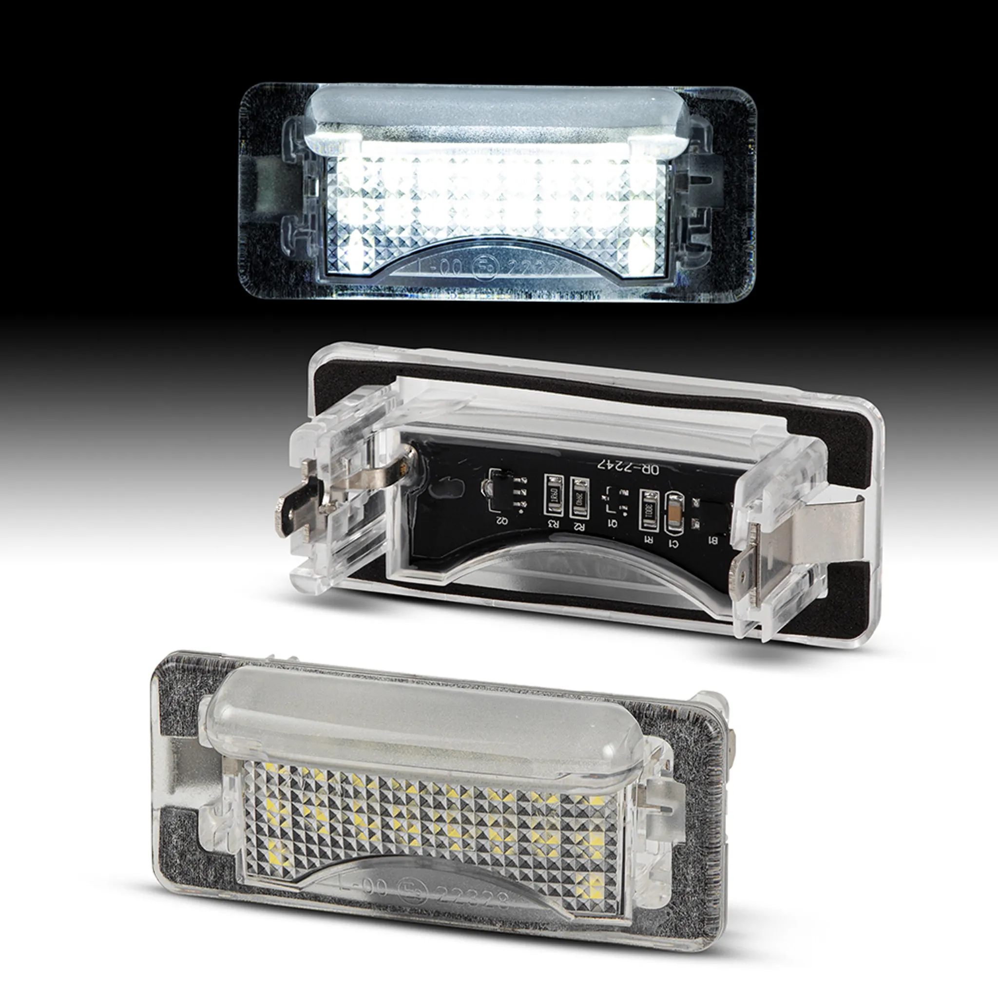 Premium LED SMD Kennzeichenbeleuchtung Birne für Skoda Octavia 1Z Superb 
